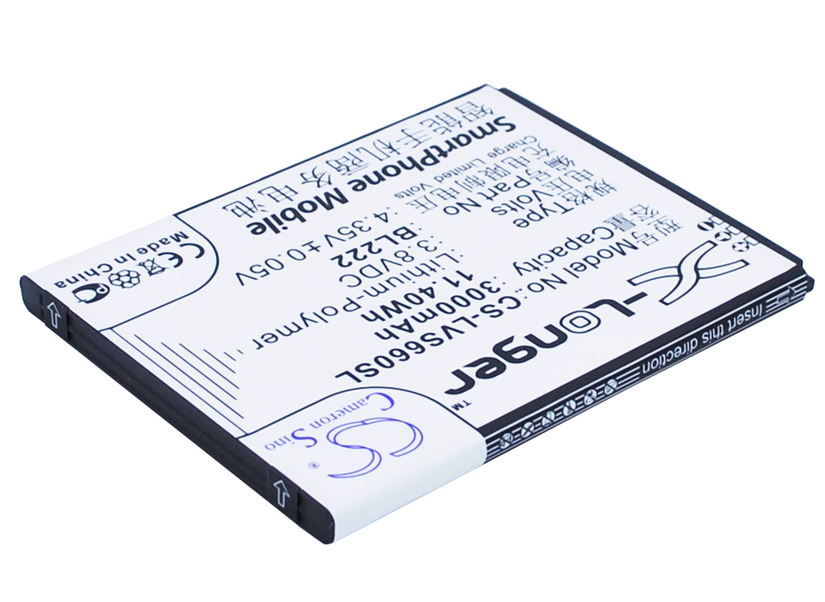 Batteri for SmartPhone, Mobil for Lenovo S660, S668T