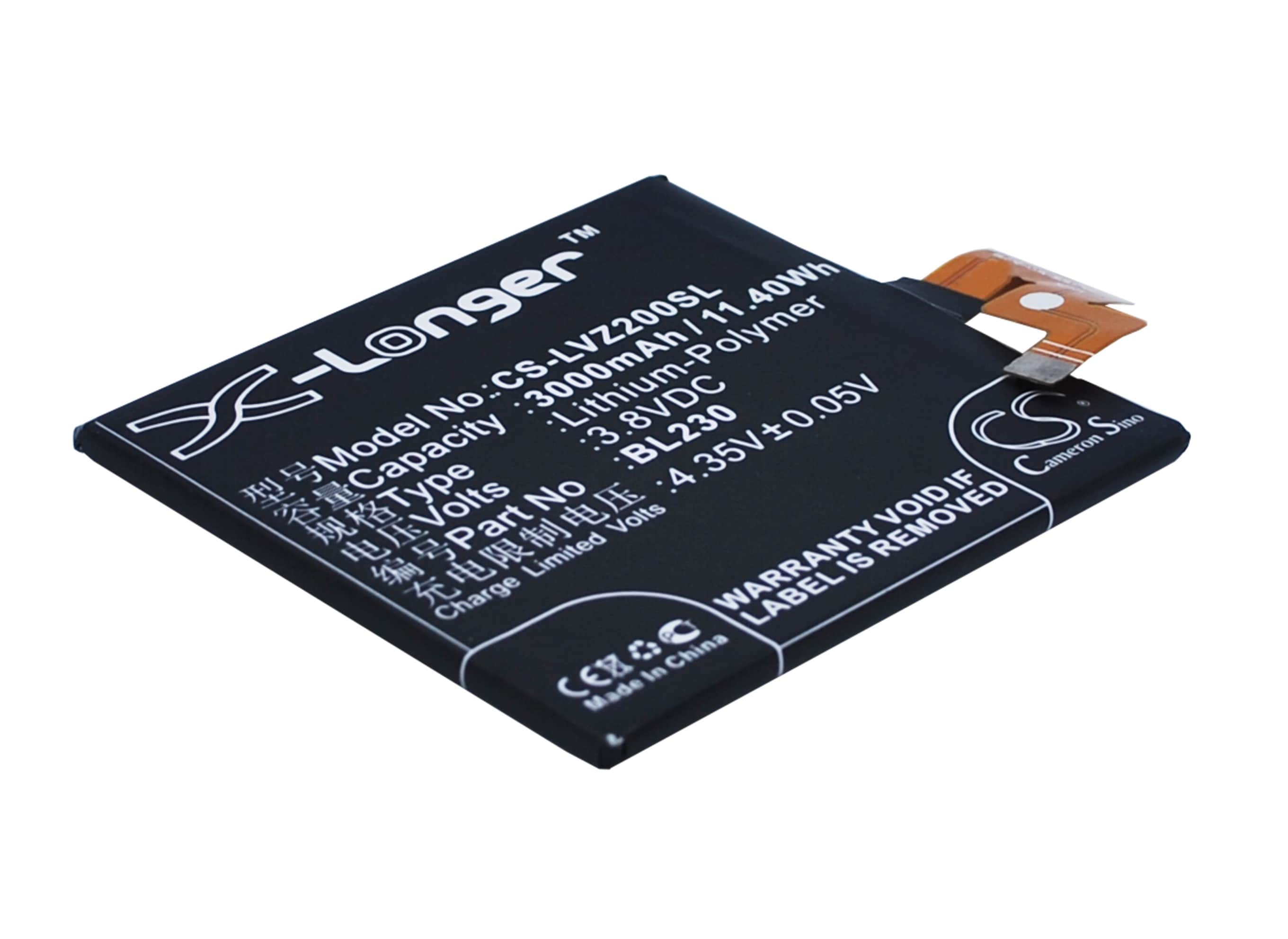 Batteri for SmartPhone, Mobil for Lenovo VIBE Z2, VIBE Z2t, VIBE Z2w