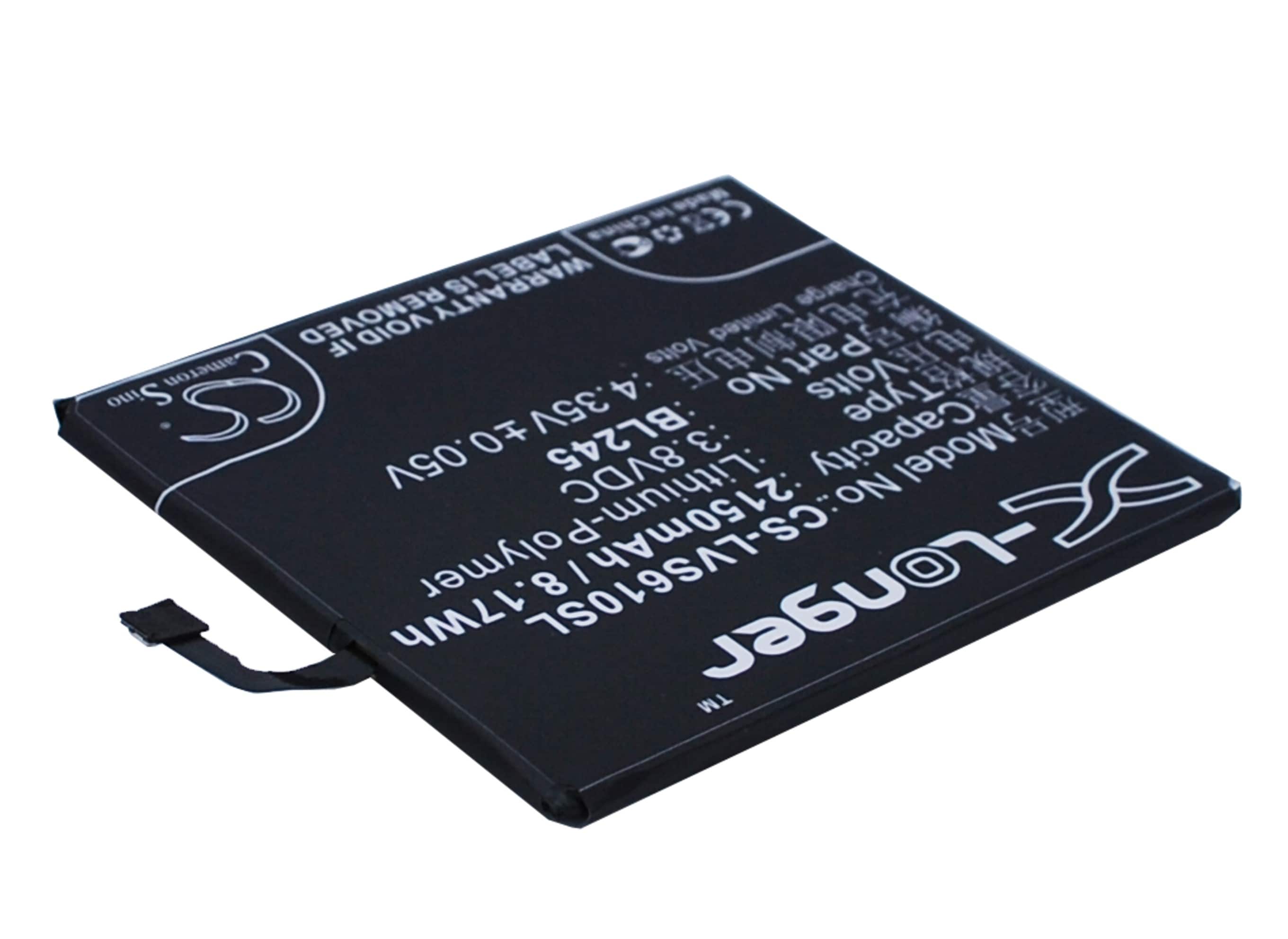 Batteri for SmartPhone, Mobil for Lenovo S60, S60-t, S60-w