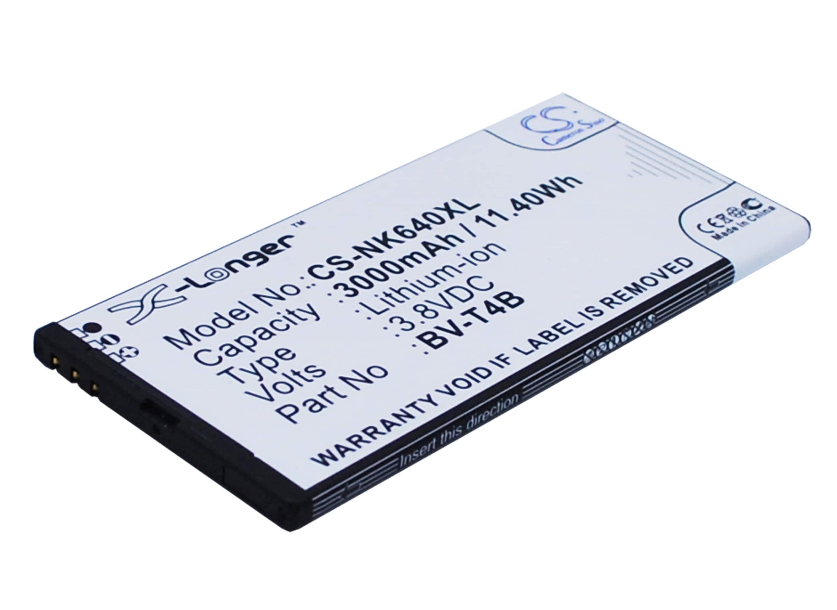 Batteri for SmartPhone, Mobil for Microsoft Lumia 640 XL, RM-1062, RM-1063