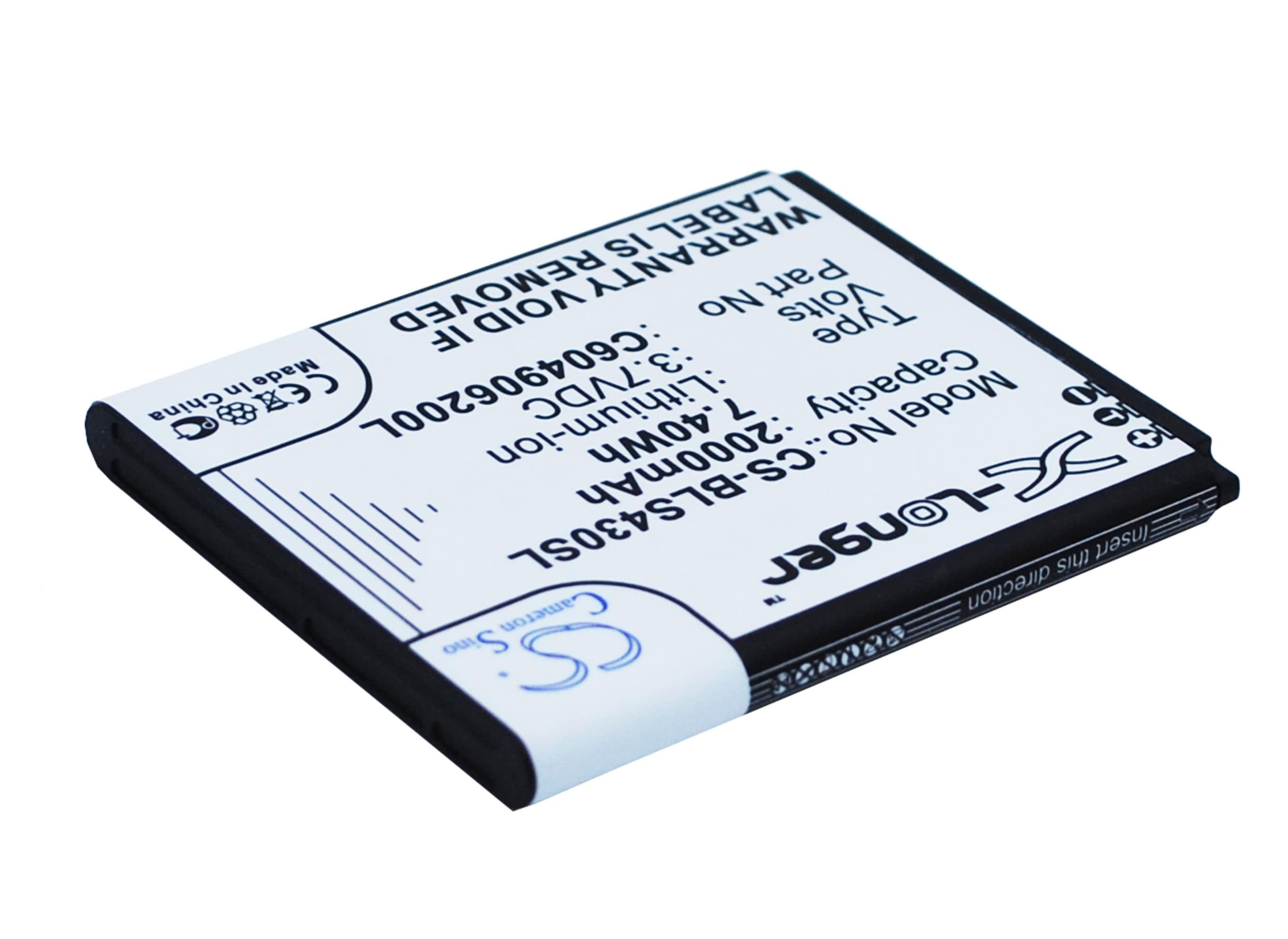 Batteri for SmartPhone, mobil for BLU Sport 4.5, S430L, S430U etc.