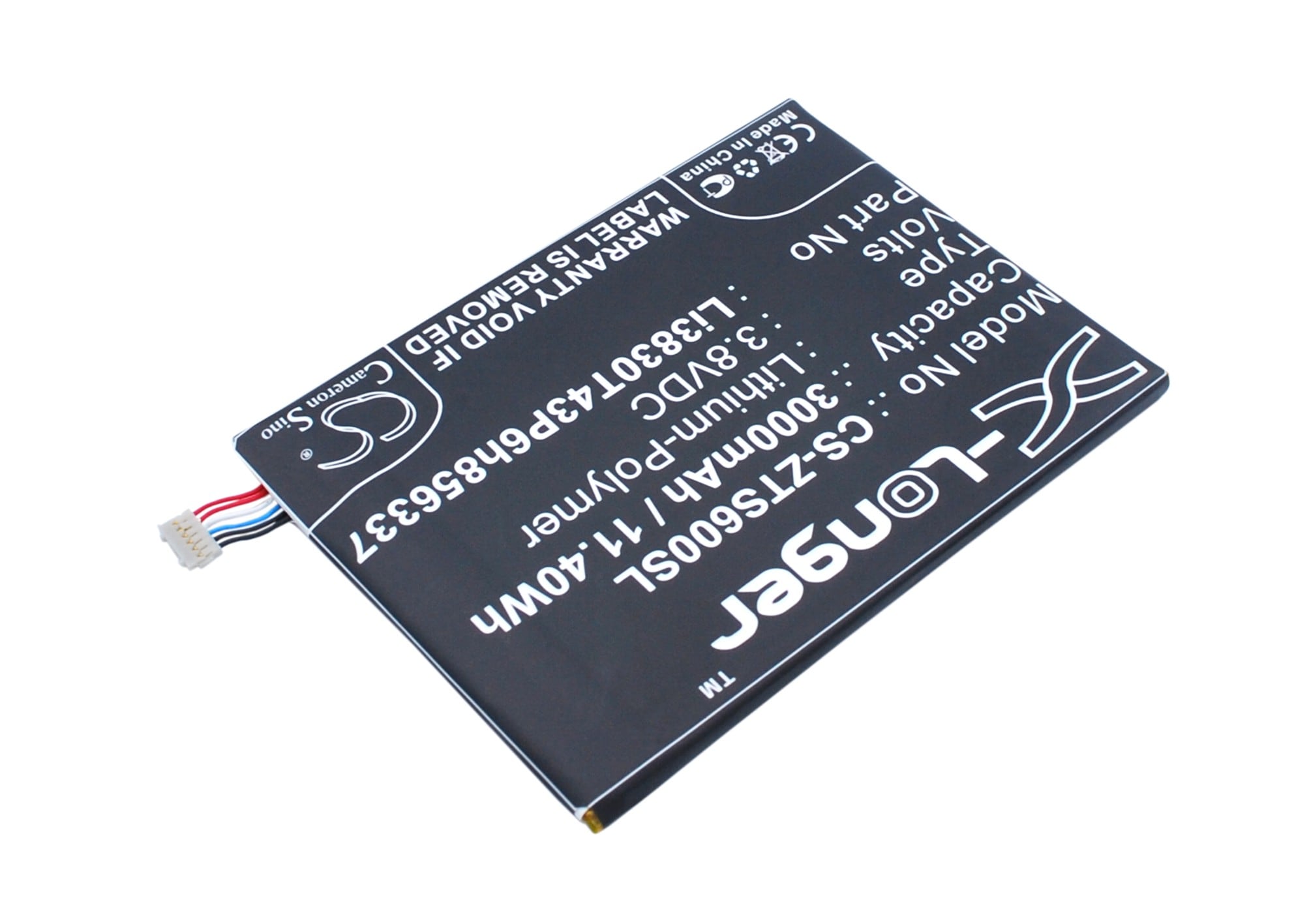 Batteri for SmartPhone, Mobil for BlackBerry Aurora, Aurora Dual SIM TD-LTE og andre.