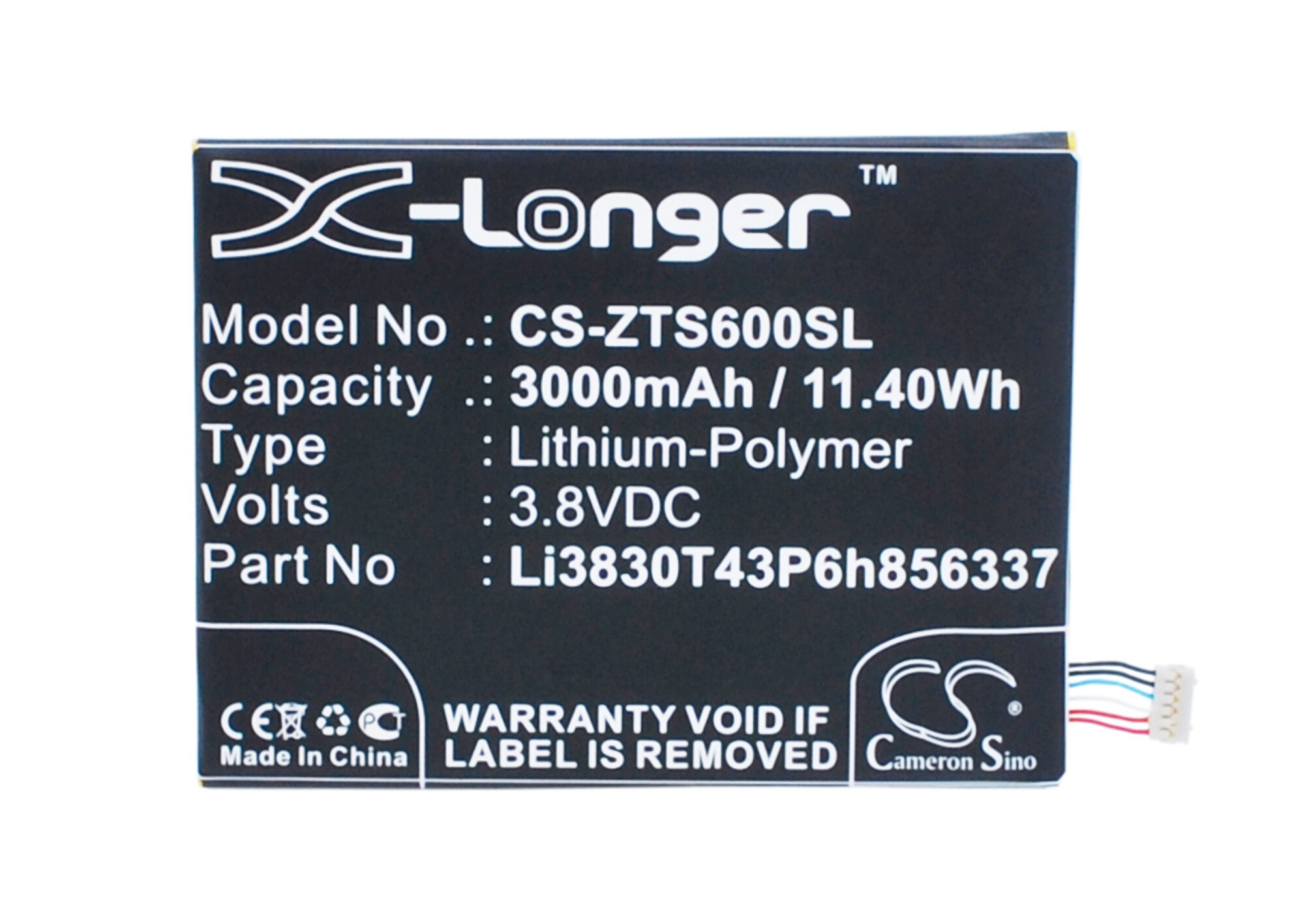 Batteri for SmartPhone, Mobil for BlackBerry Aurora, Aurora Dual SIM TD-LTE og andre.