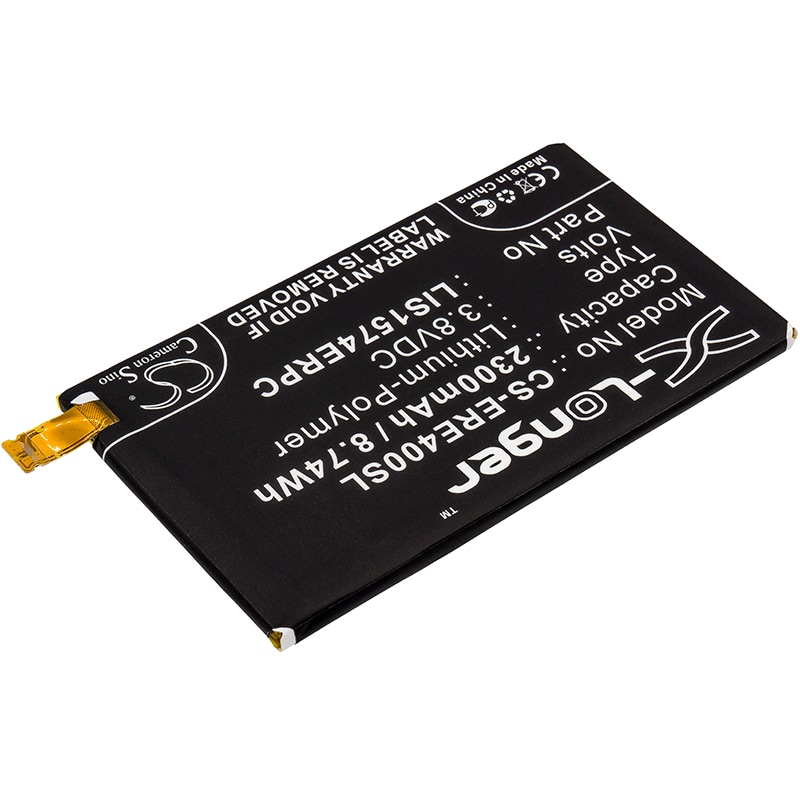 Batteri for SmartPhone, Mobil for Sony Ericsson Xperia E4, Xperia E4g og andre.