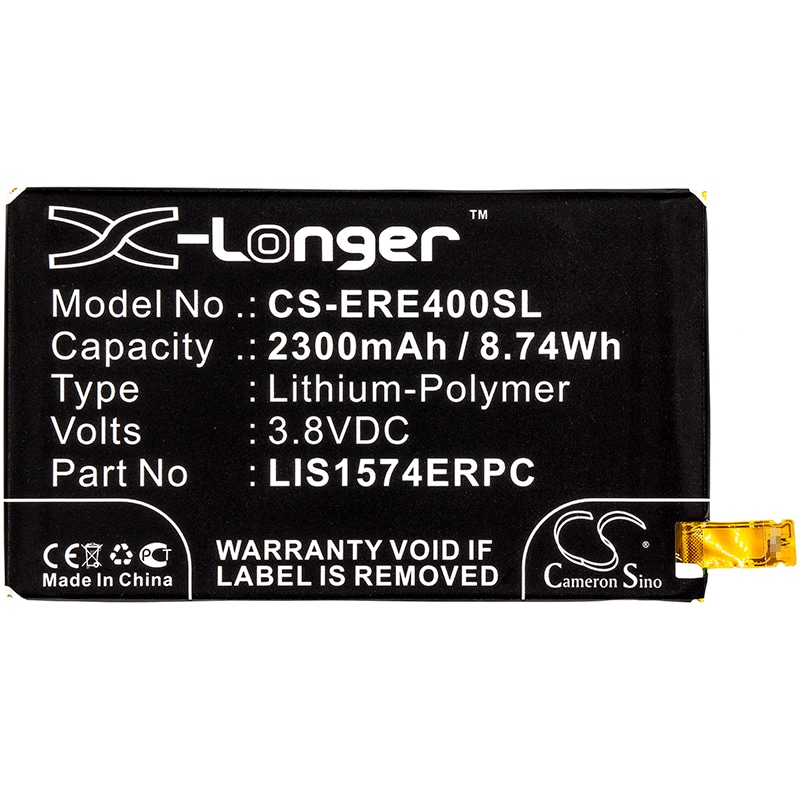 Batteri for SmartPhone, Mobil for Sony Ericsson Xperia E4, Xperia E4g og andre.