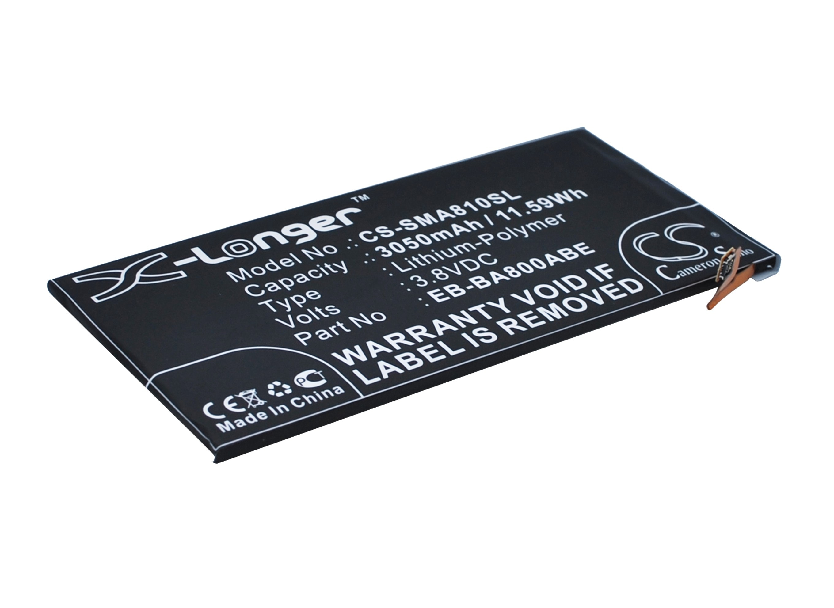 Batteri for SmartPhone, Mobil for Samsung SM-A8000, Galaxy A8 Duos, SM-A800YZ og andre.
