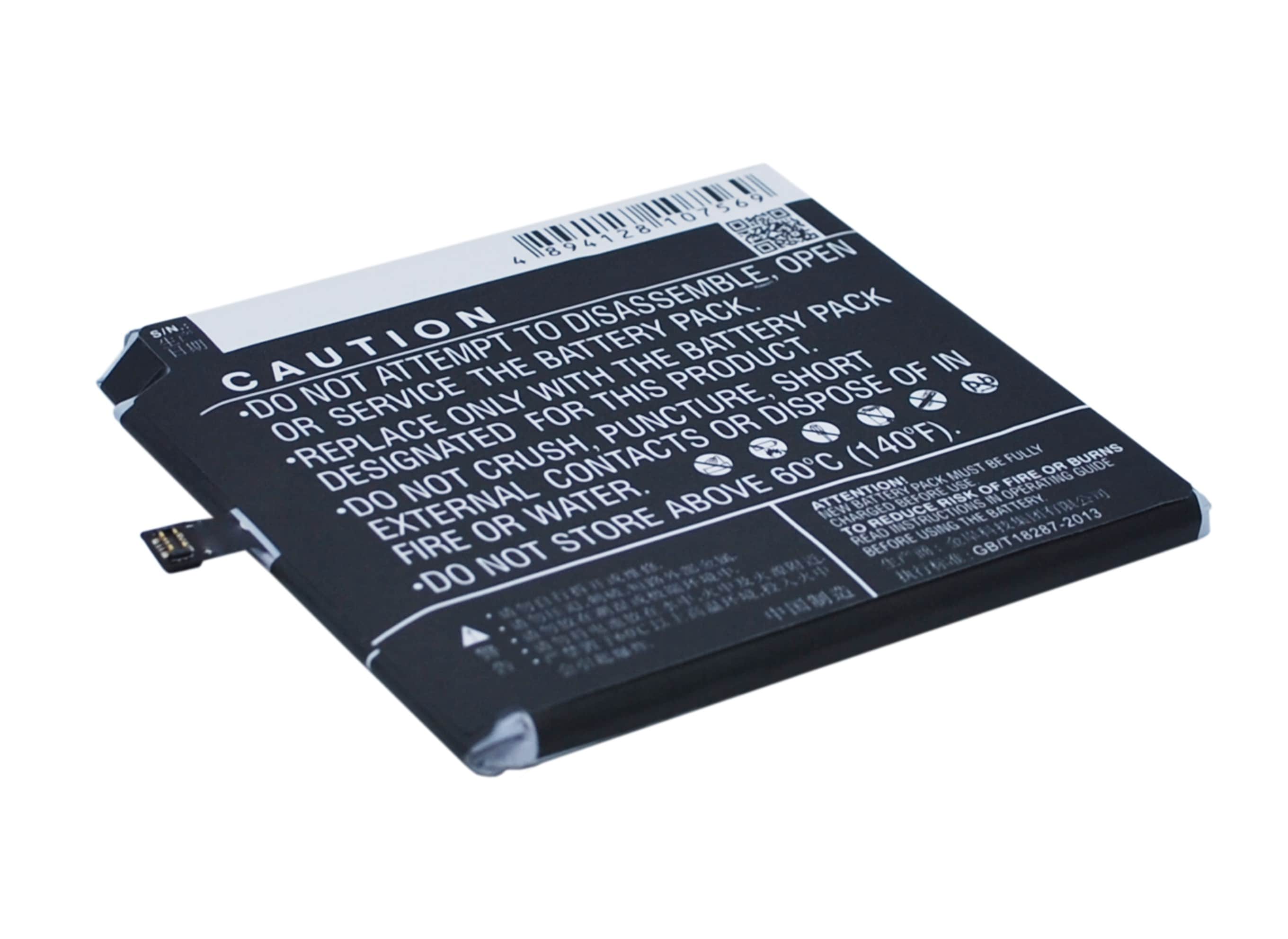 Batteri for SmartPhone, Mobil for Meizu MX5, MX5 Dual SIM, M575 Dual SIM og andre.