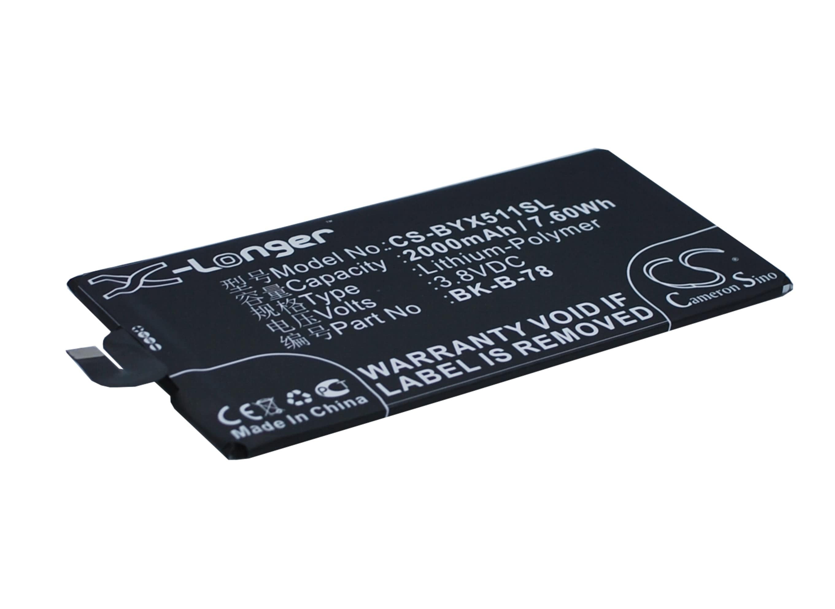 Batteri for SmartPhone, Mobil for BBK VIVO X5 MAX, VIVO X5 MAX+, X5 MAX V og andre.