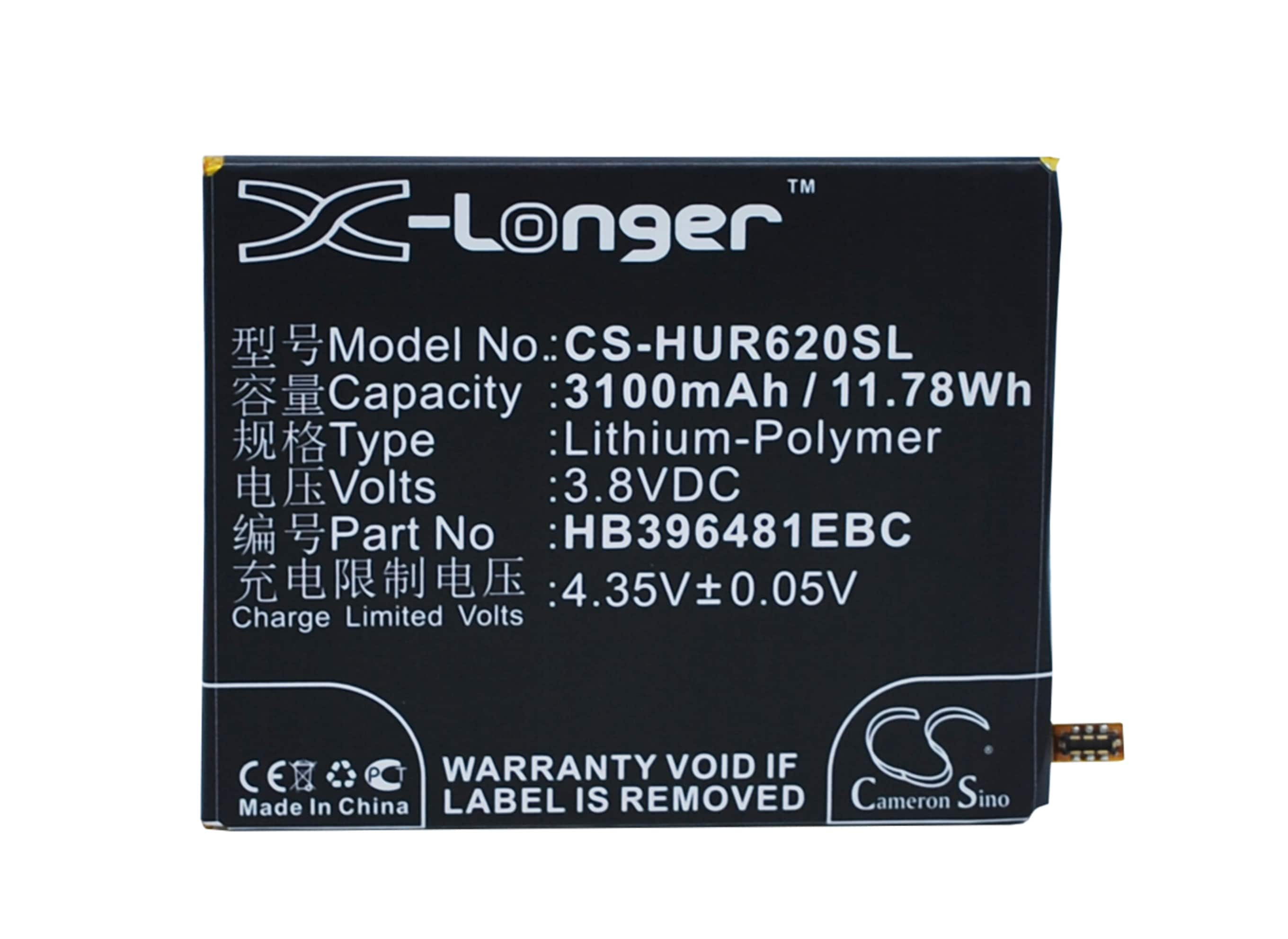 Batteri for SmartPhone, Mobil for Huawei Honor 6 Extreme Edition, Honor 6 H60-L12 og andre.