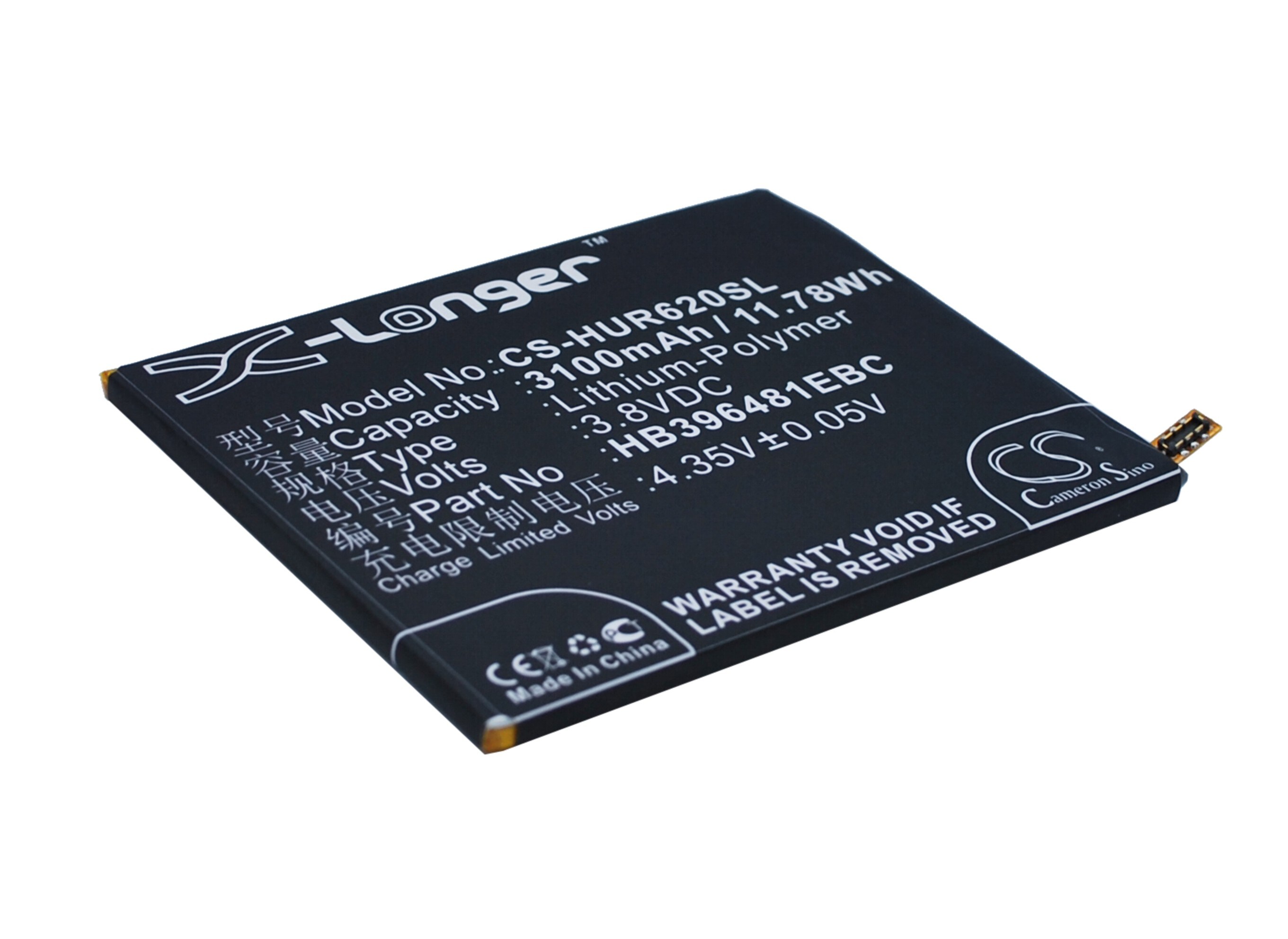 Batteri for SmartPhone, Mobil for Huawei Honor 6 Extreme Edition, Honor 6 H60-L12 og andre.