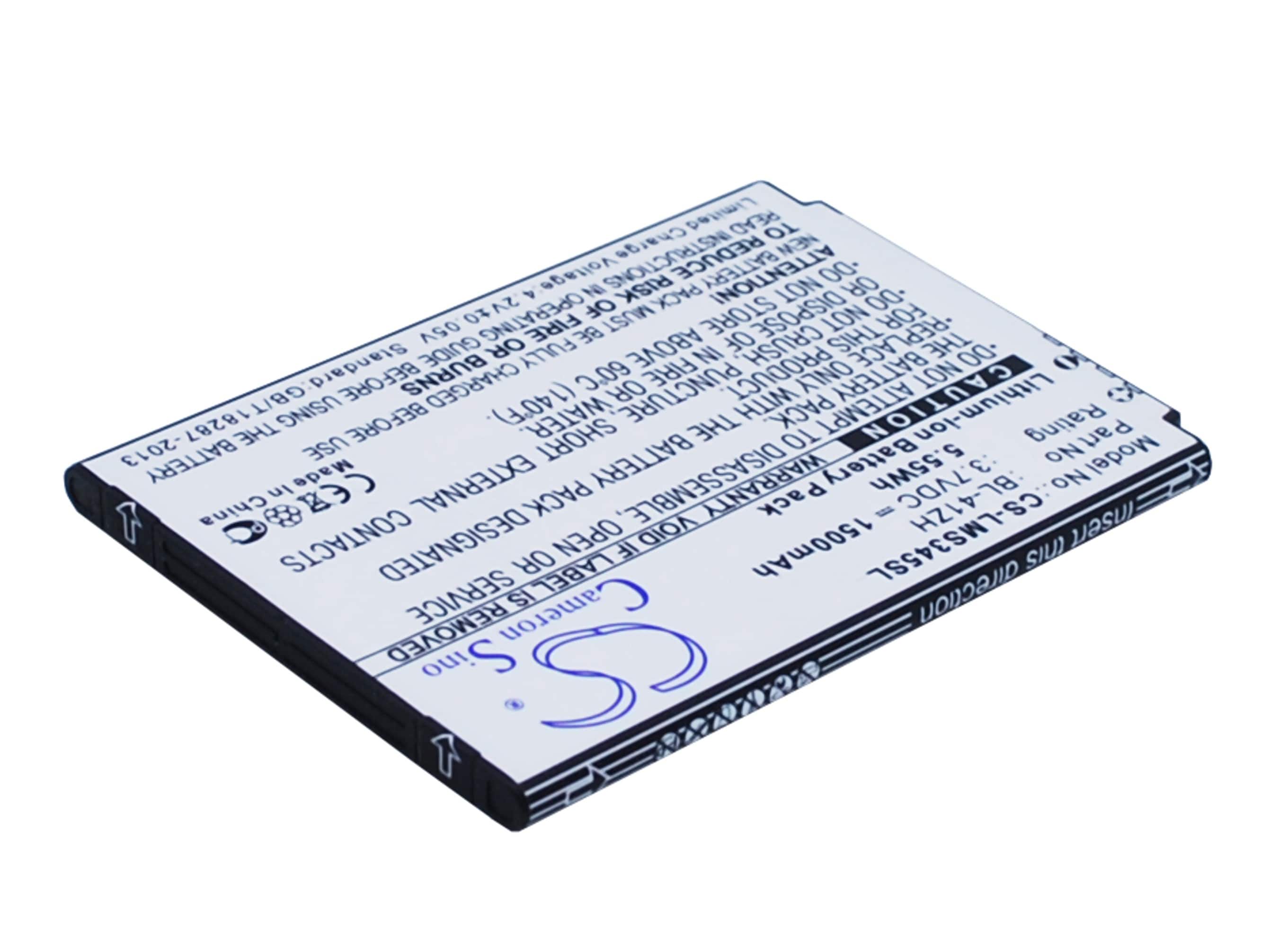 Batteri for SmartPhone, Mobil for LG Optimus C40, Optimus L50, Leon og andre.