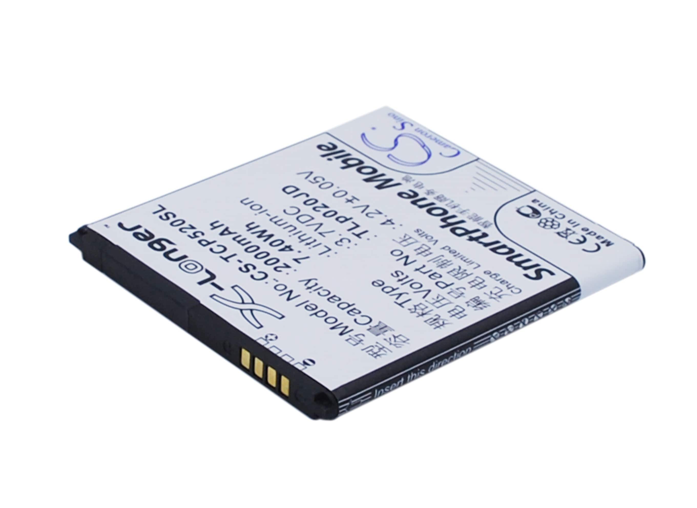 Batteri for SmartPhone, mobil for TCL P520L, P518L, P5201 etc.