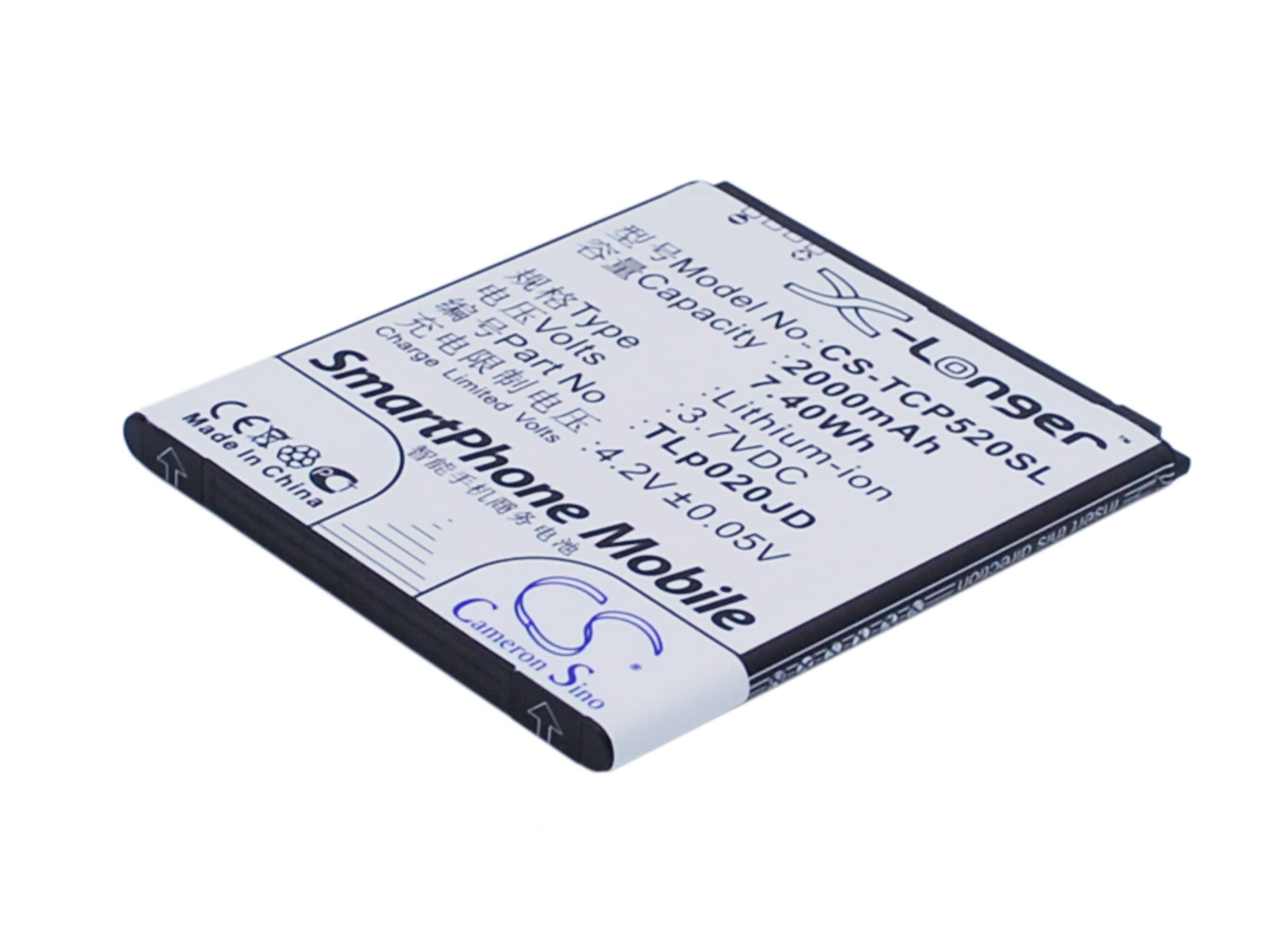 Batteri for SmartPhone, mobil for TCL P520L, P518L, P5201 etc.