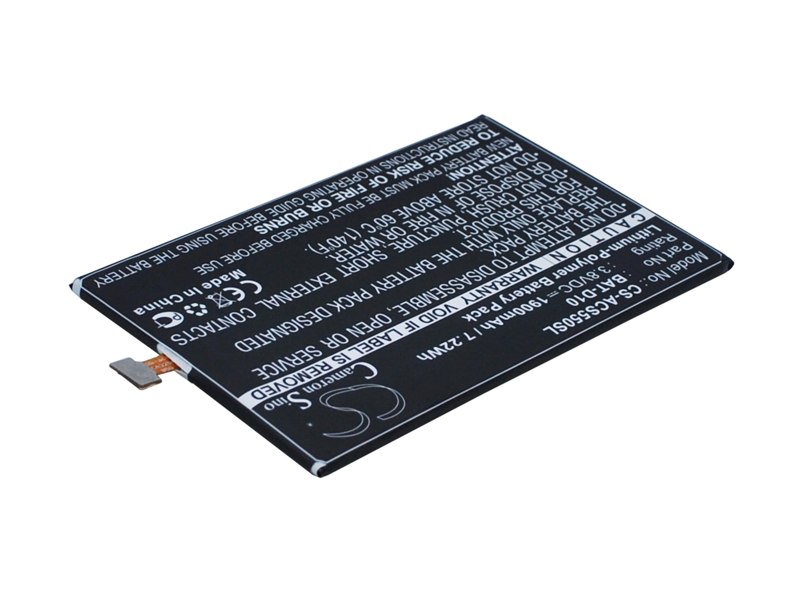 Batteri for SmartPhone, Mobil for Acer Liquid Jade S, S56, Liquid Jade Z og andre.