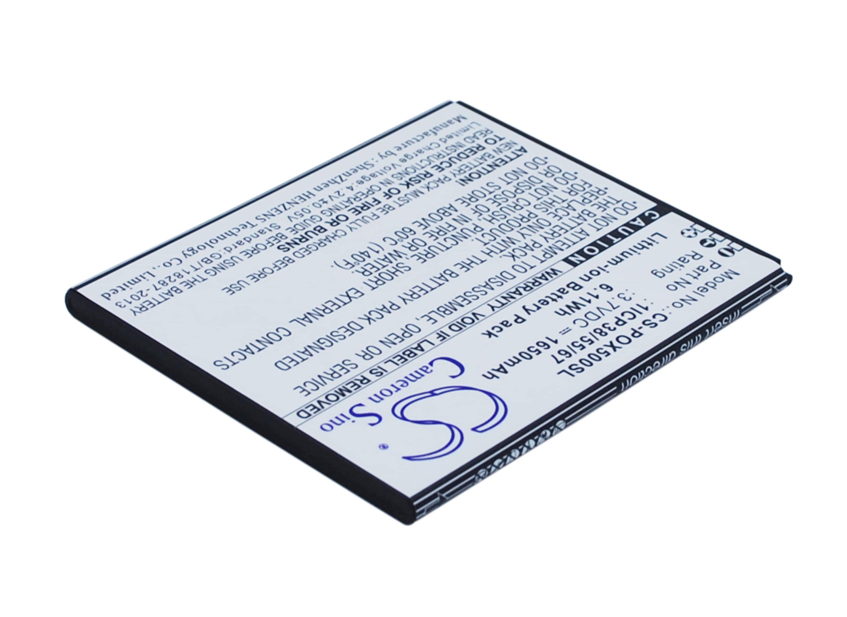 Batteri for smarttelefon, mobil for POSH Orion Pro, X500a