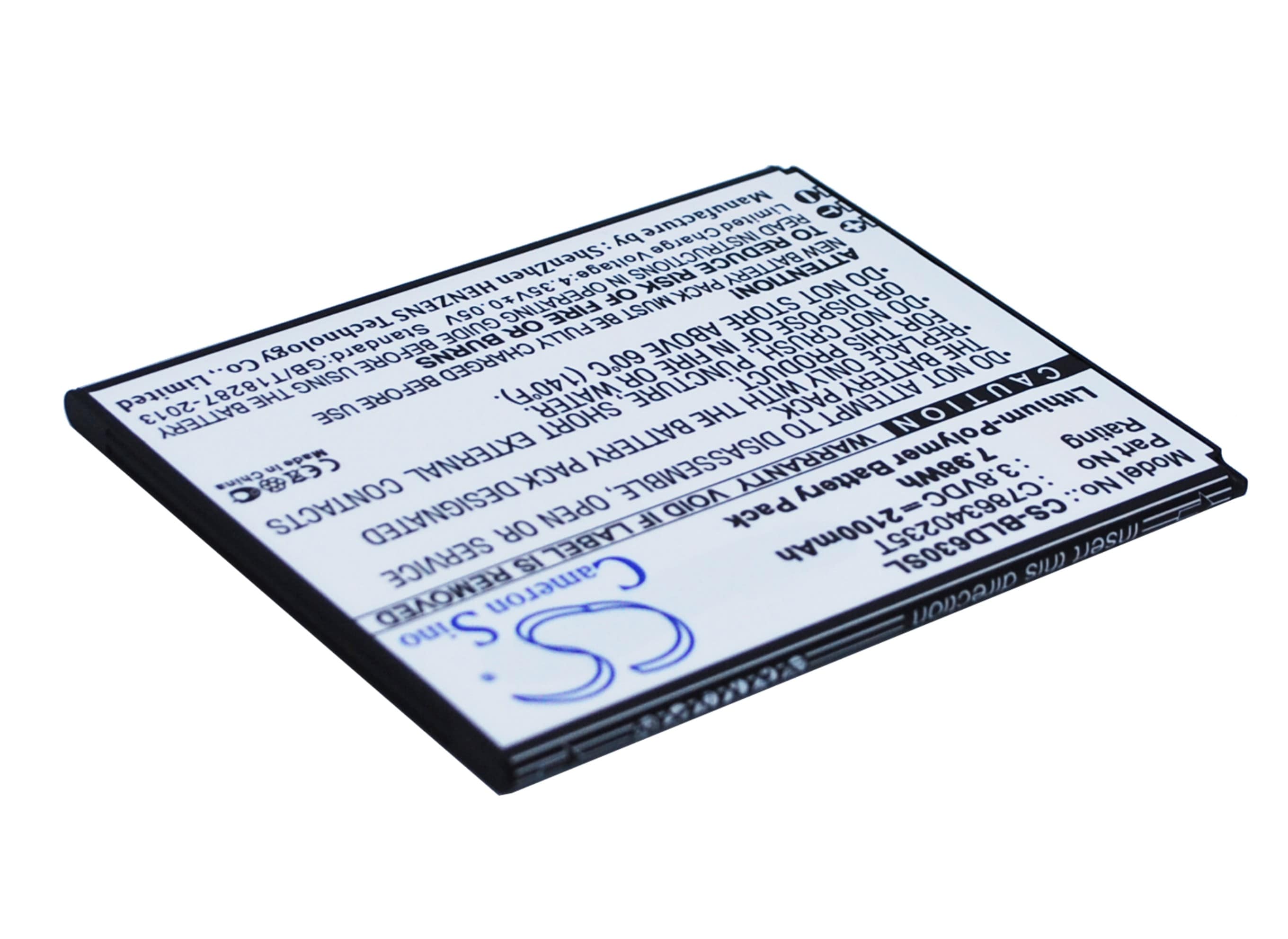Batteri for smarttelefon, mobil for BLU Studio 5.5S, D630U, D630L