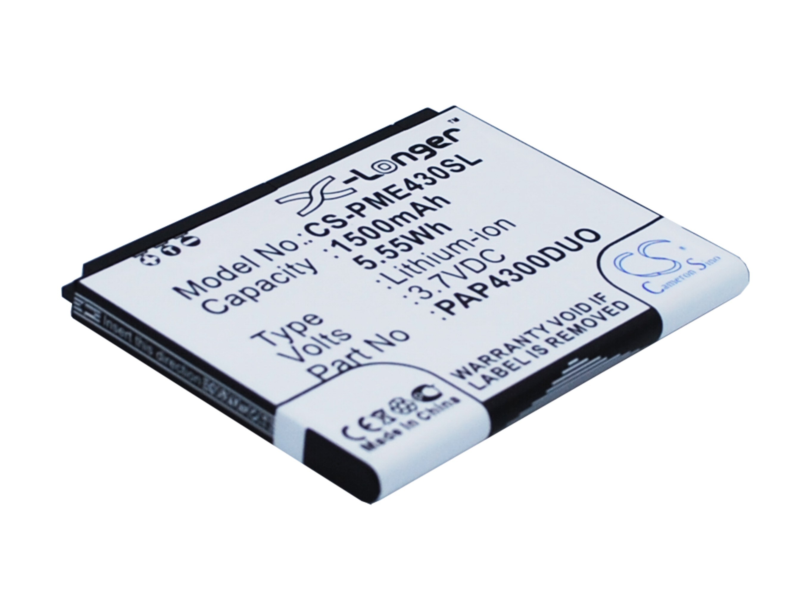 Batteri for SmartPhone, Mobil for Prestigio MultiPhone 4300 Duo