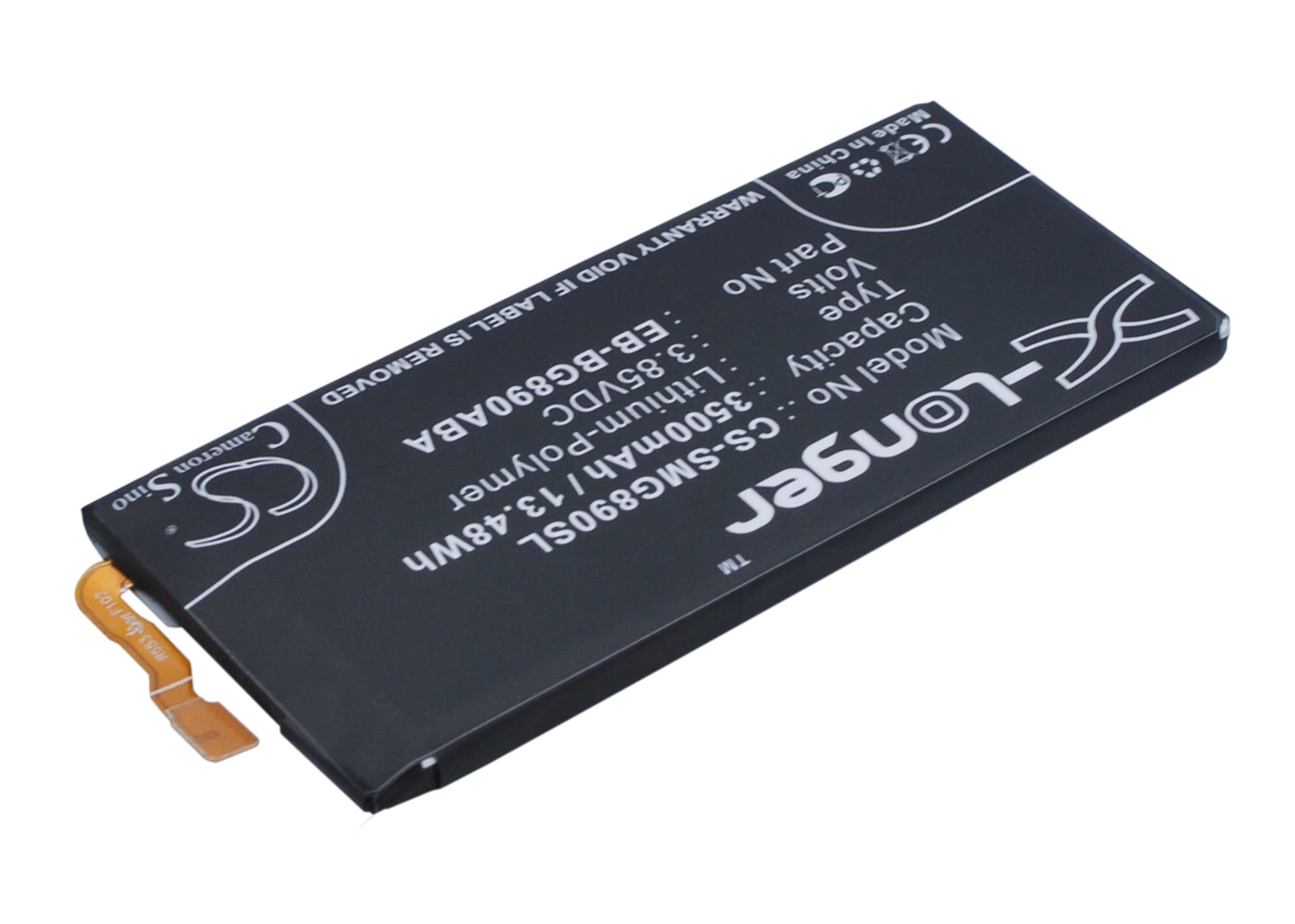 Batteri for SmartPhone, Mobil for Samsung Galaxy S6 Active, Galaxy S6 Active LTE-A og andre.
