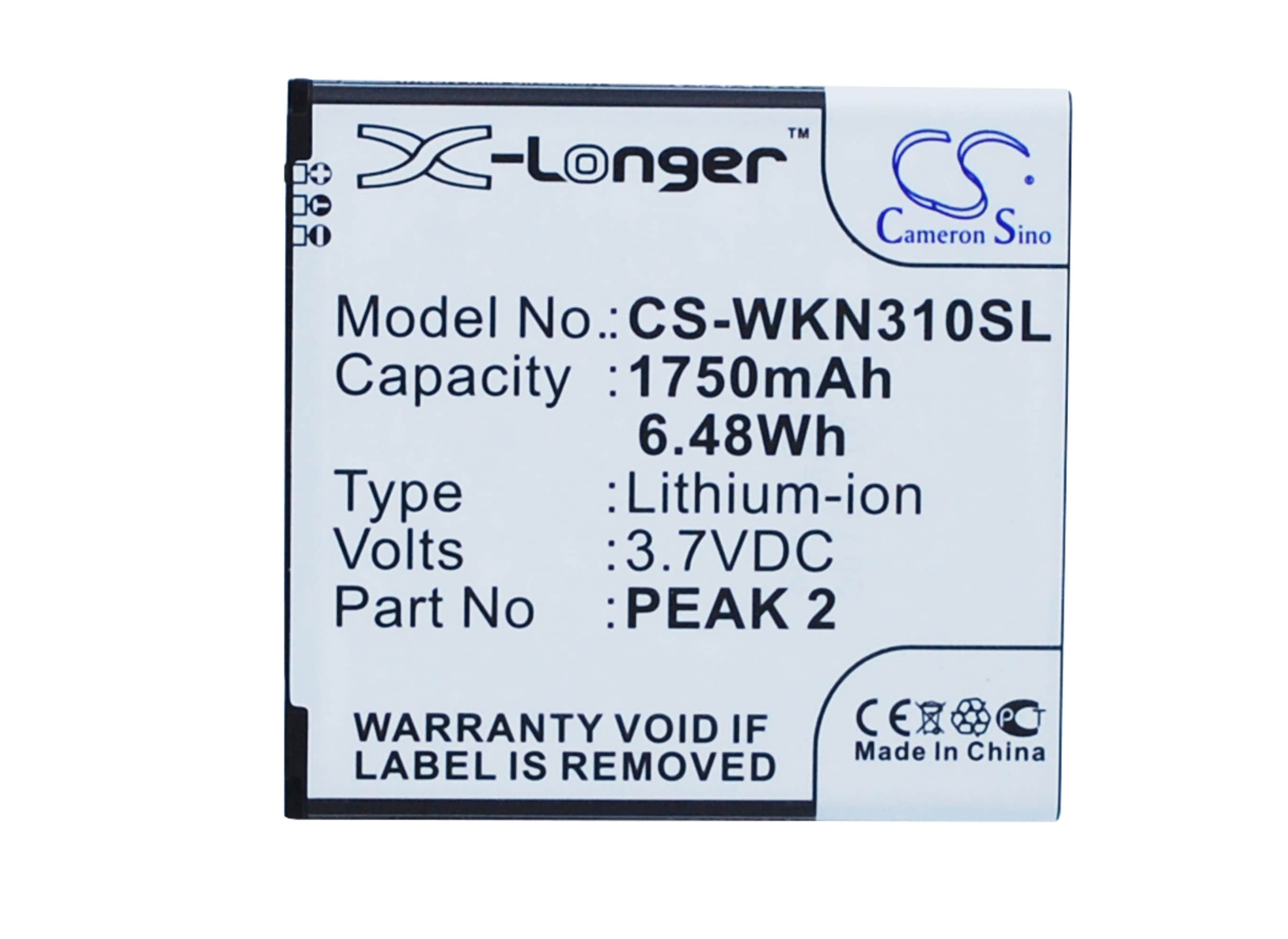 Batteri for SmartPhone, Mobil for Wiko Cink Peax, Cink Peax 2, N310