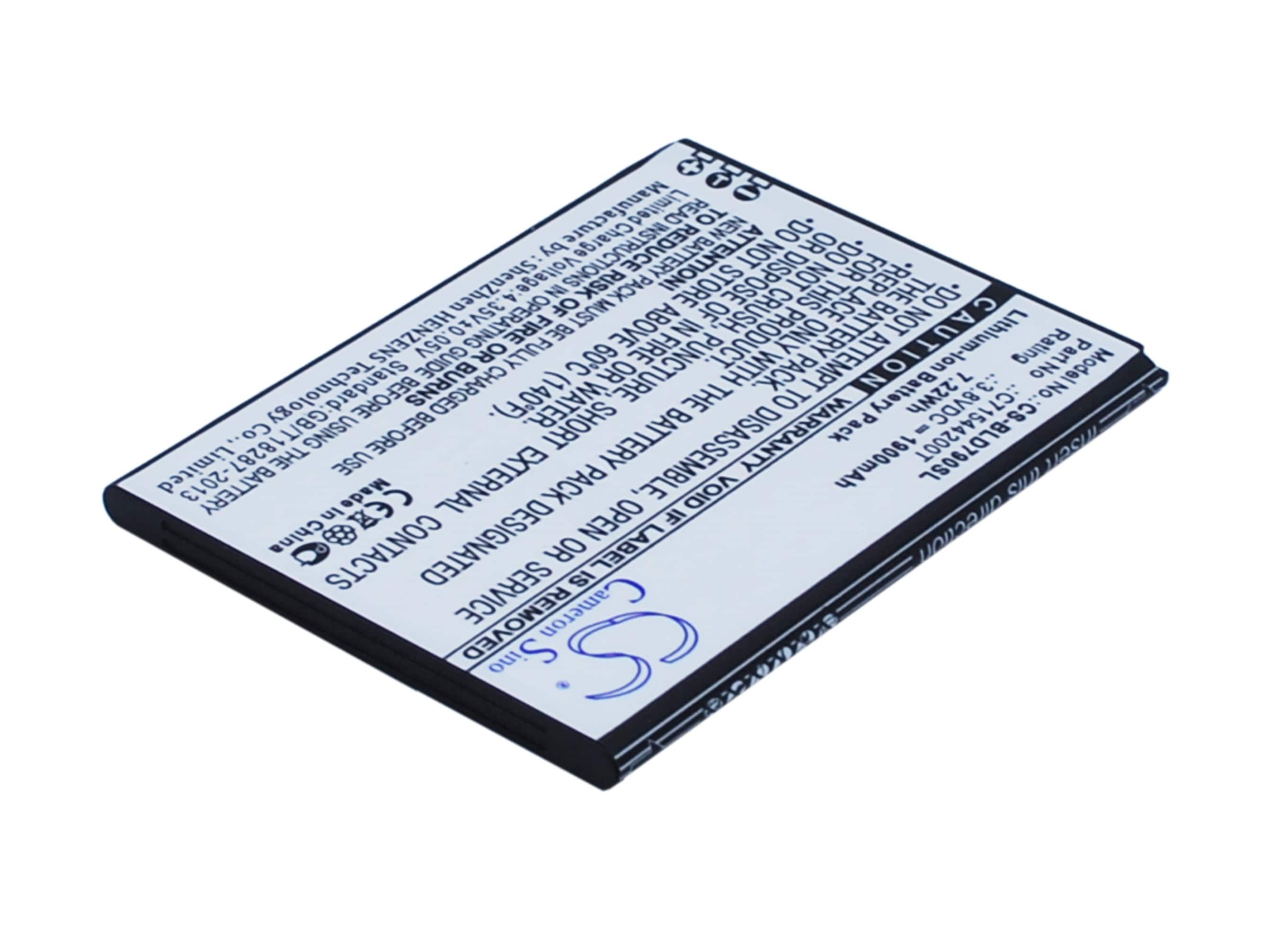 Batteri for SmartPhone, Mobil for BLU Studio G, D790, D790U etc.