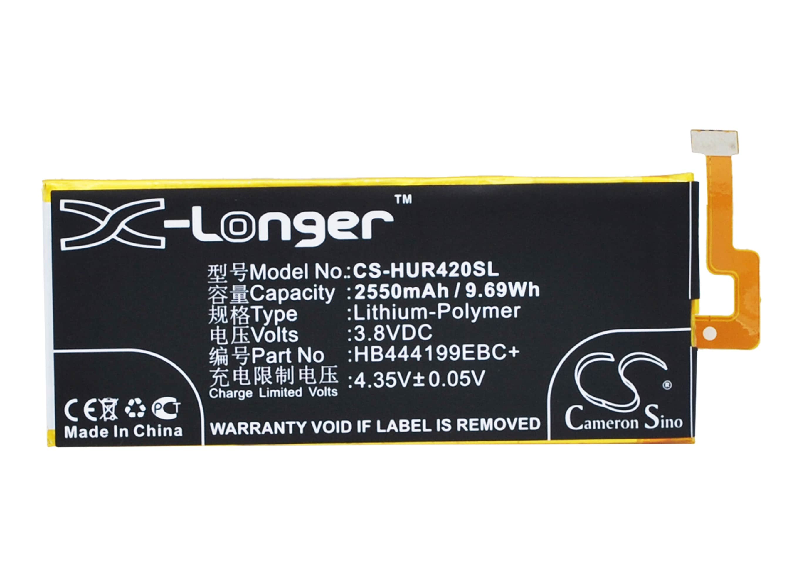 Batteri for SmartPhone, Mobil for Huawei Honor 4C, G Play Mini, C8818 og andre.