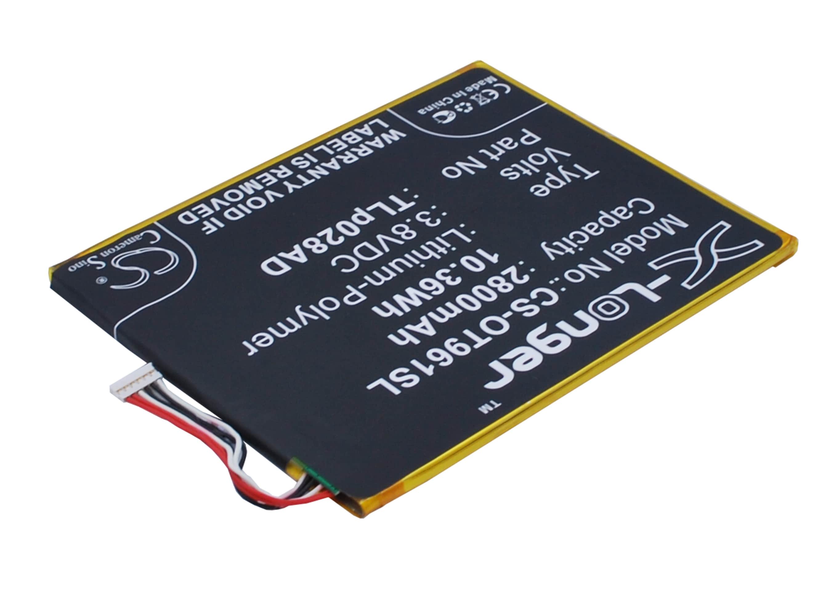 Batteri for SmartPhone, Mobil for Alcatel One Touch Pixi 7, OT-9006W