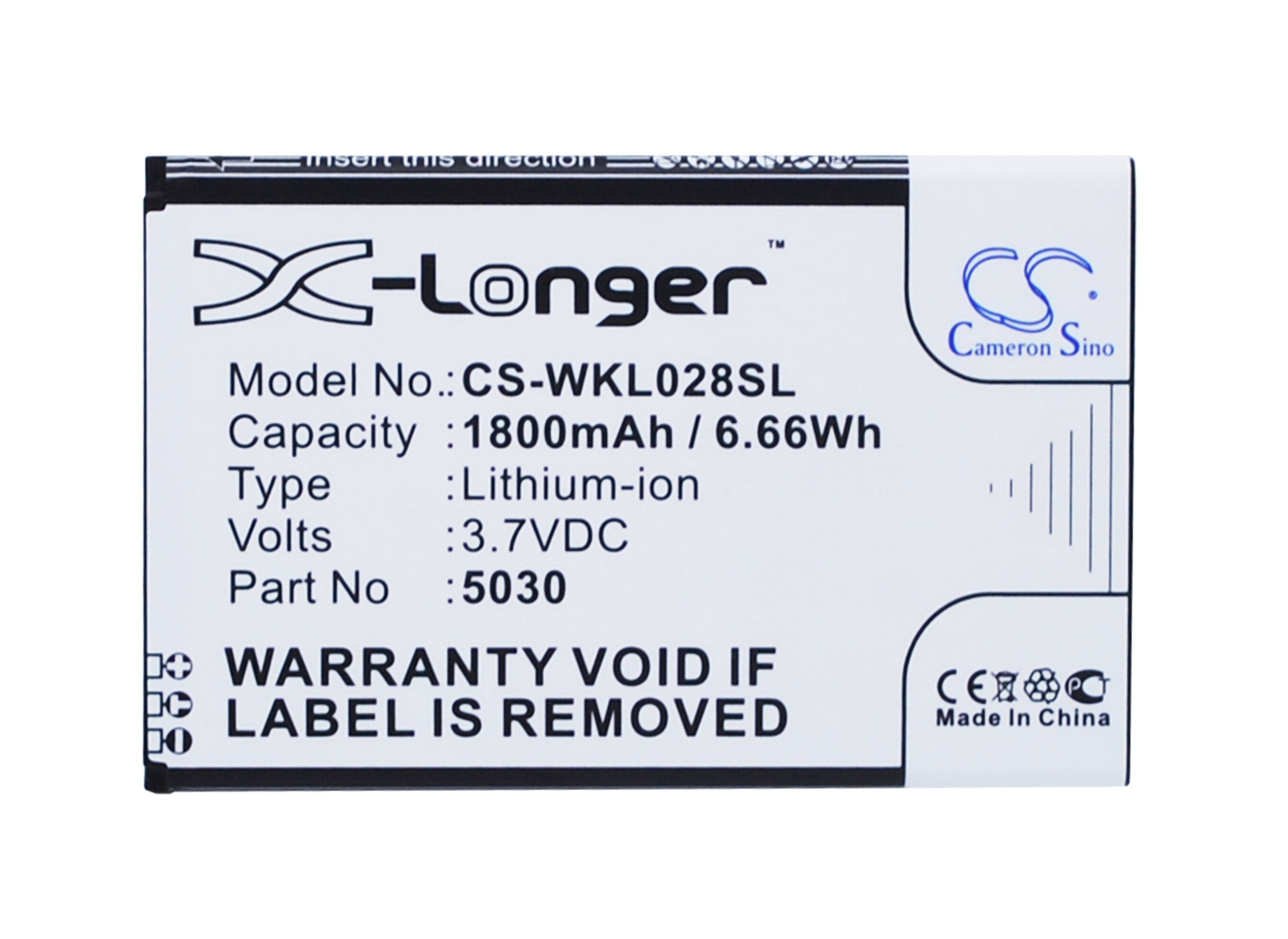 Batteri for SmartPhone, Mobil for Wiko LENNY 2, Lenny 3