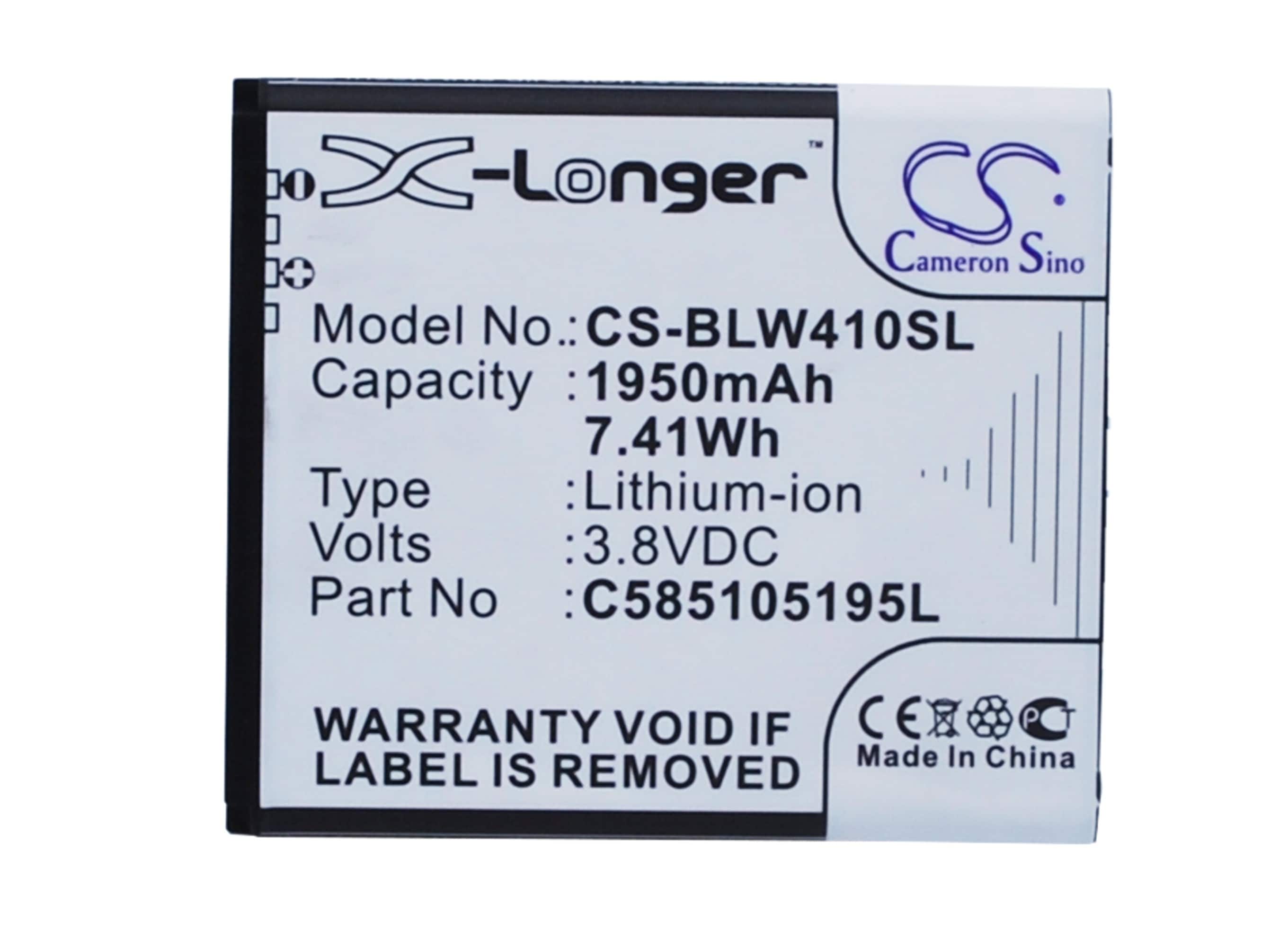 Batteri for SmartPhone, Mobil for Karboon wind w4