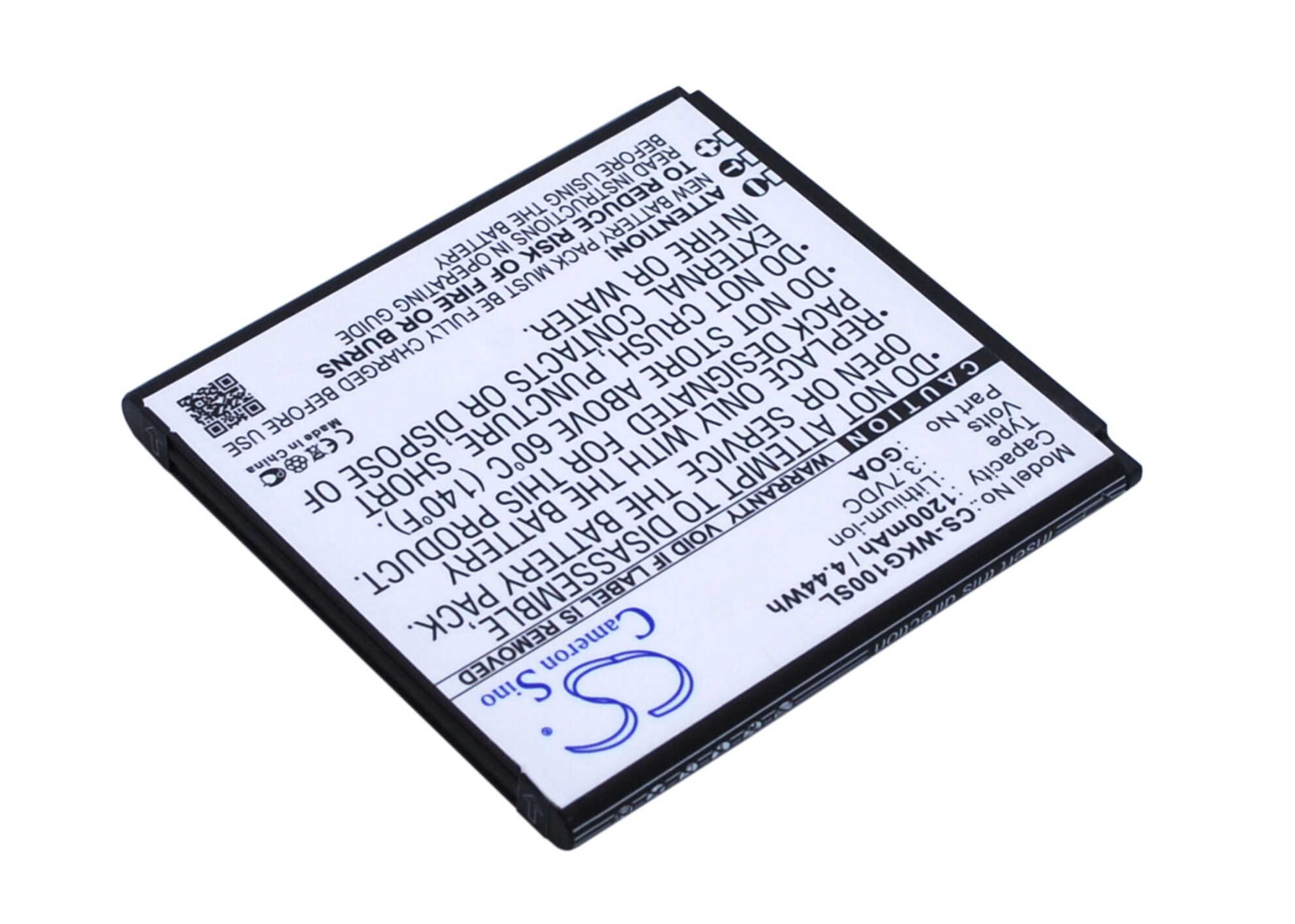 Batteri for SmartPhone, Mobil for WIKO GOA, Sunny, 9662 etc.