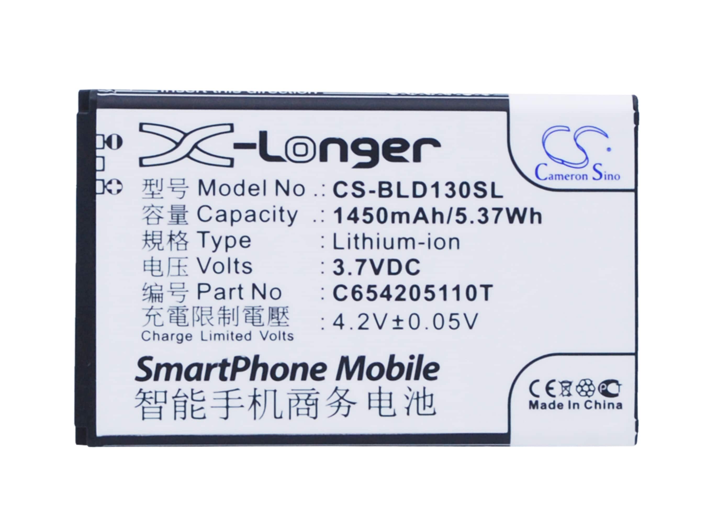 Batteri for SmartPhone, Mobil for BLU Dash, D120, D130 etc.
