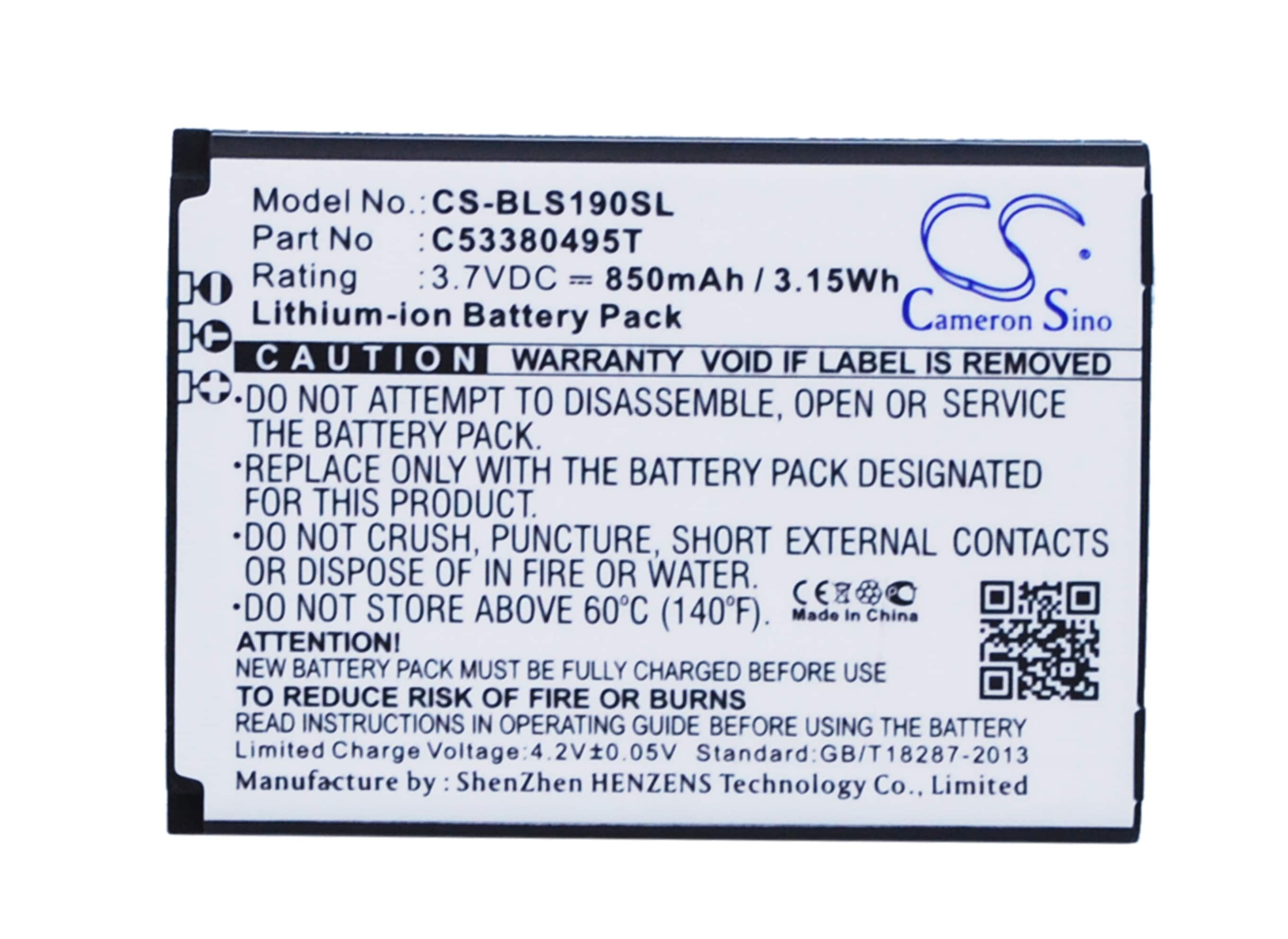 Batteri for smarttelefon, mobil for BLU HERO, S190, S180