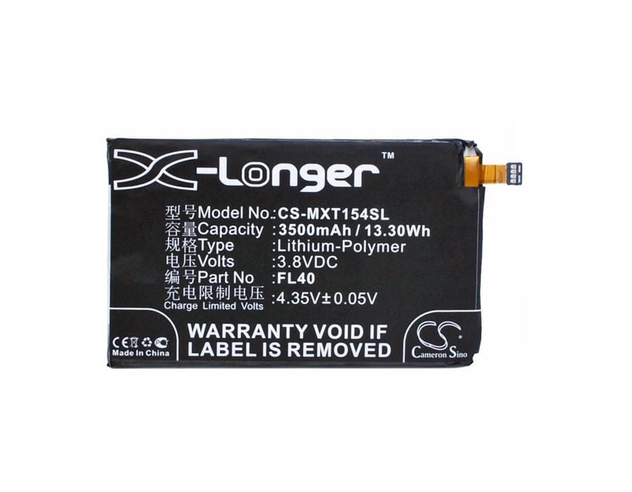 Batteri for SmartPhone, Mobil for Motorola Moto X 3a, Moto X 3a Dual, Droid Maxx 2 og andre.
