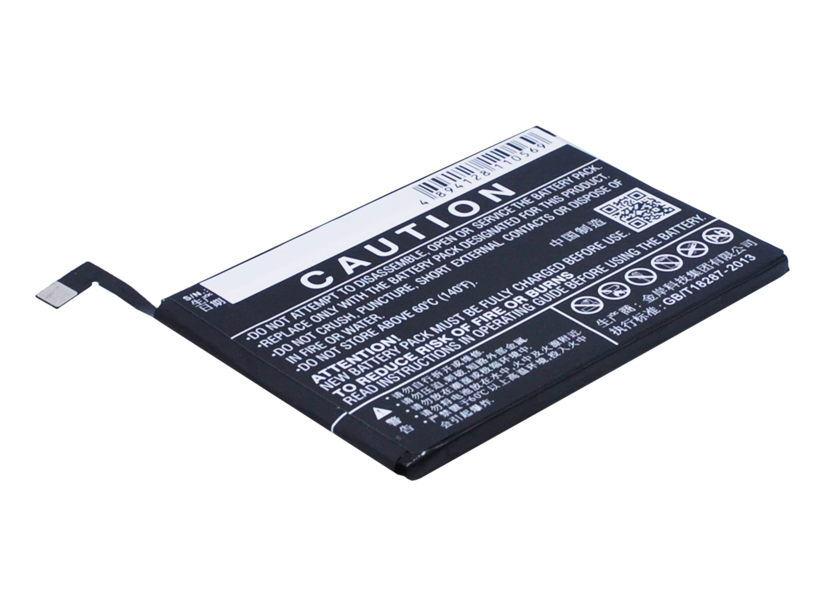 Batteri for SmartPhone, Mobil for Lenovo Vibe Shot, Vibe Max Z90, Vibe Max Z90-3 og andre.