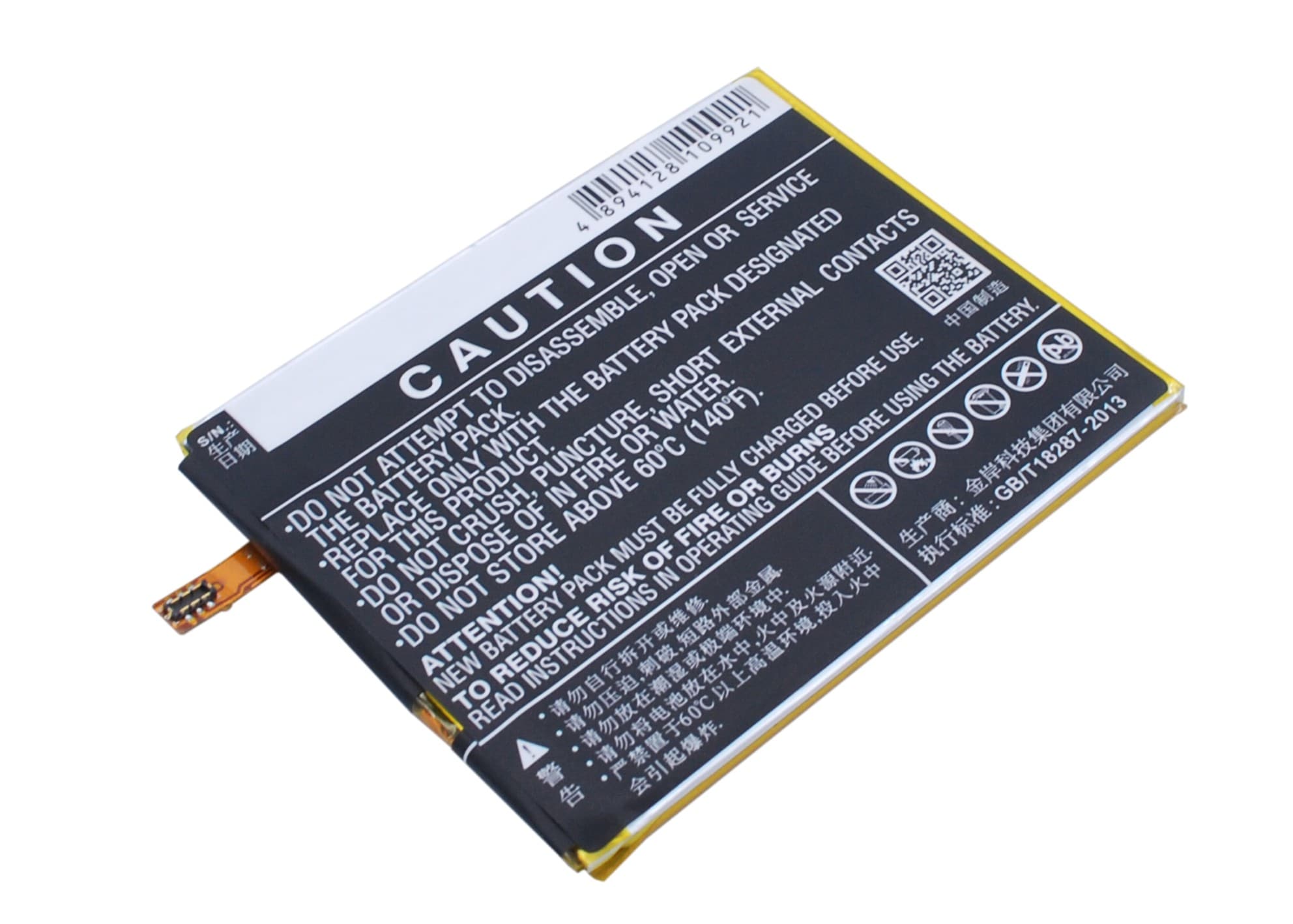 Batteri til smarttelefon, mobil for Google Nexus 6P, Nexus 6P A2, Nexus 6P A1