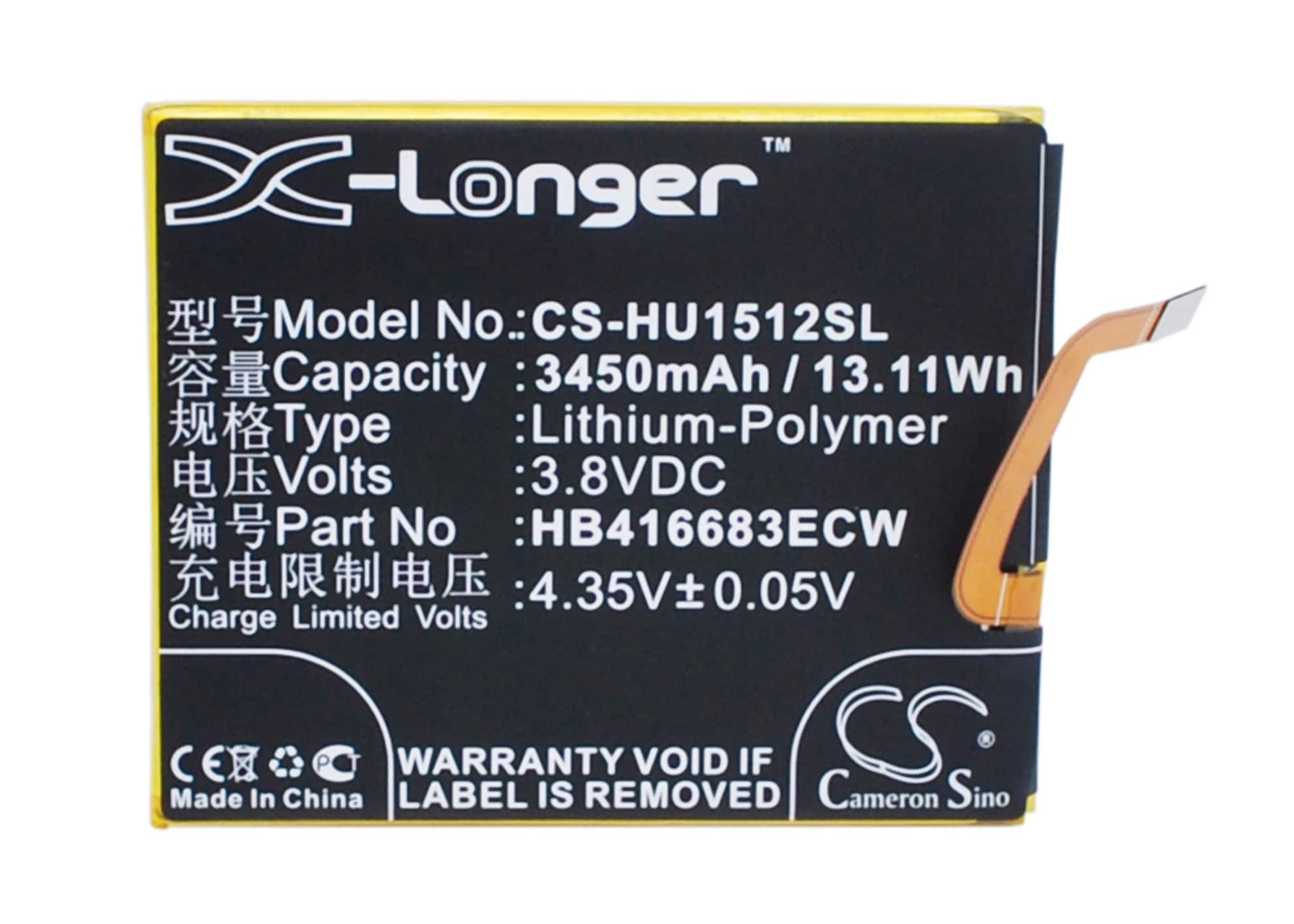 Batteri til smarttelefon, mobil for Google Nexus 6P, Nexus 6P A2, Nexus 6P A1