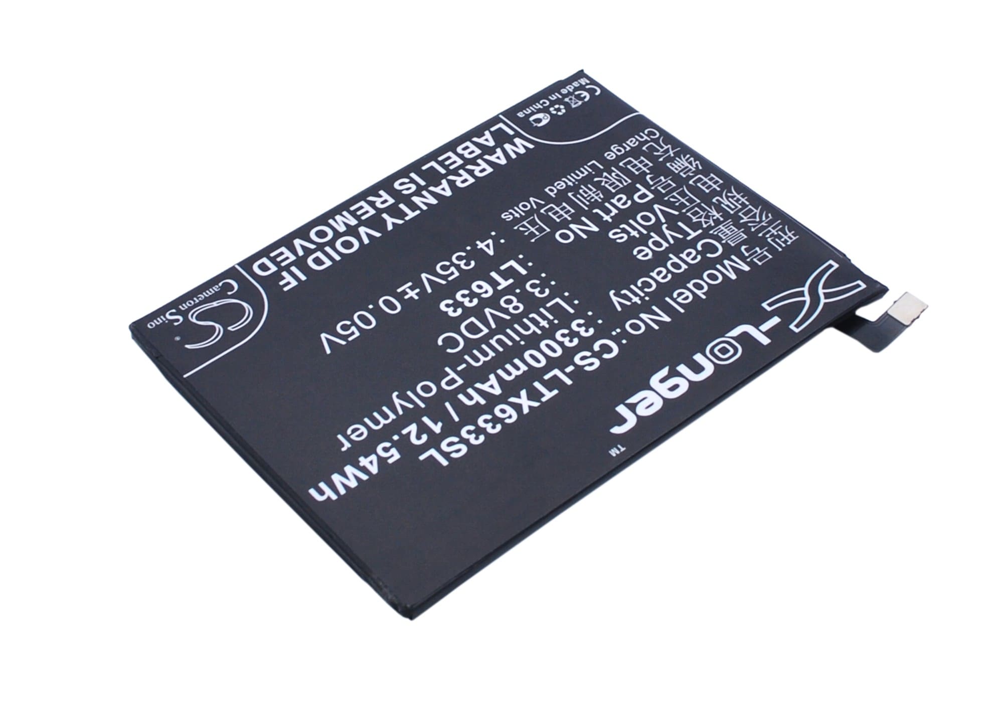 Batteri for smarttelefon, mobil for LeTV Max, MX1, X900