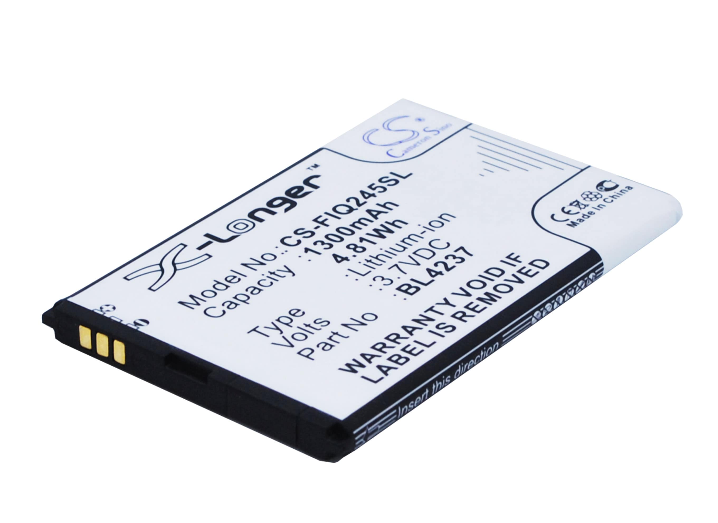 Batteri for SmartPhone, mobil for Fly IQ245, IQ430, IQ246 etc.