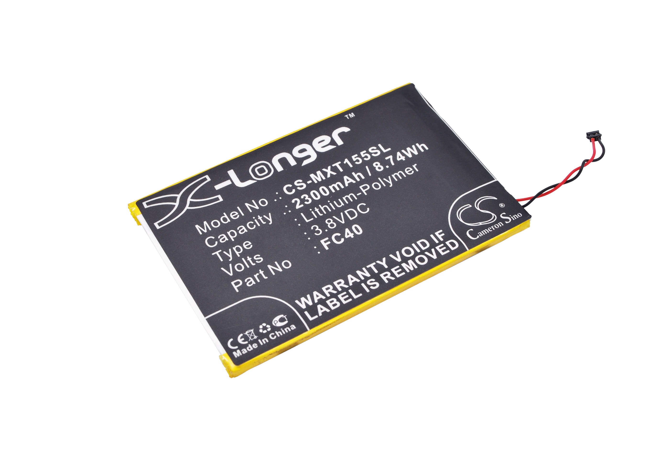 Batteri for SmartPhone, Mobil for Motorola Moto G 3. generasjon, Moto G3, Moto G3 Dual SIM og andre.