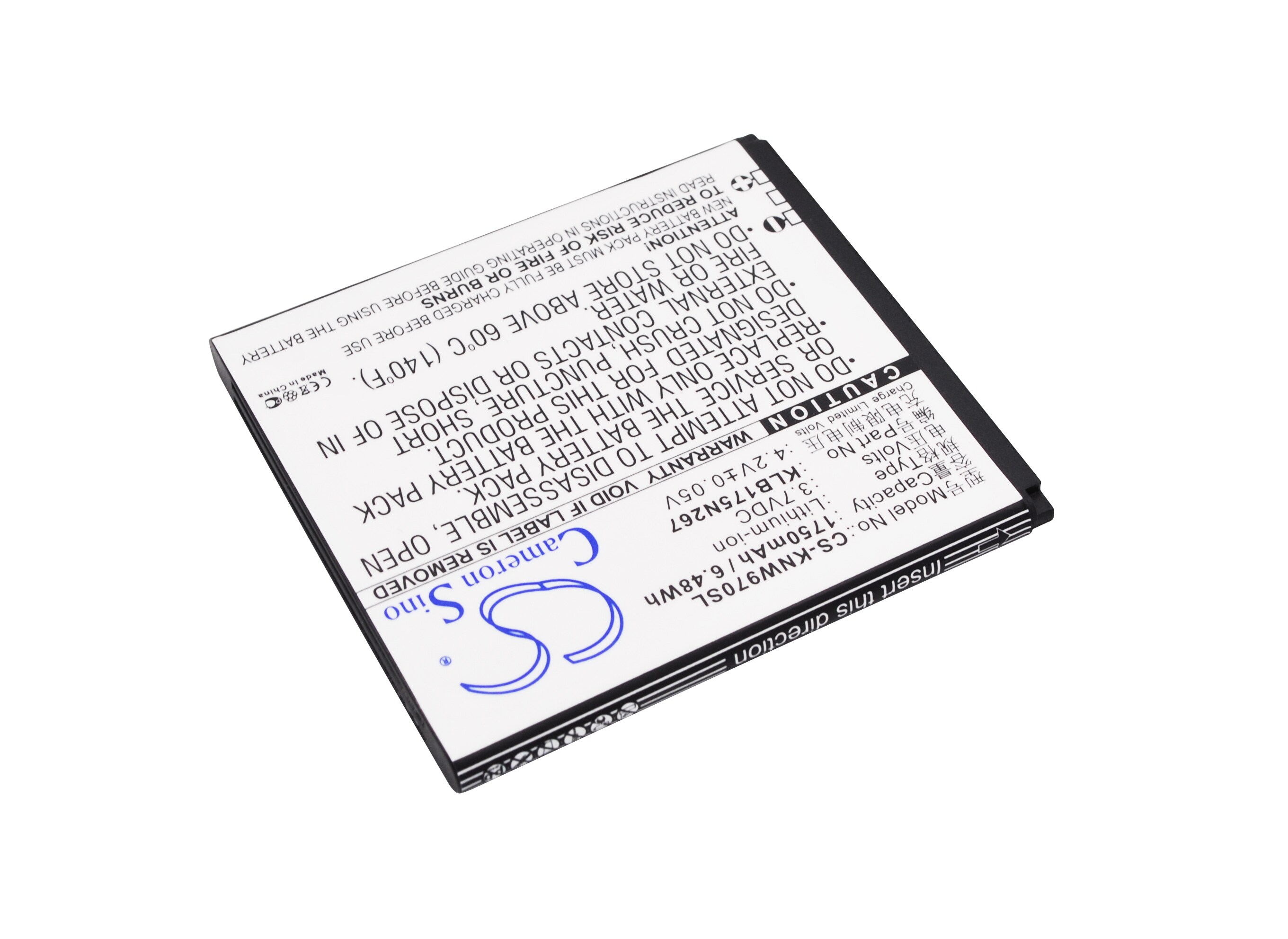 Batteri for SmartPhone, mobil for Fly W970 V973 V870, N970, N970S