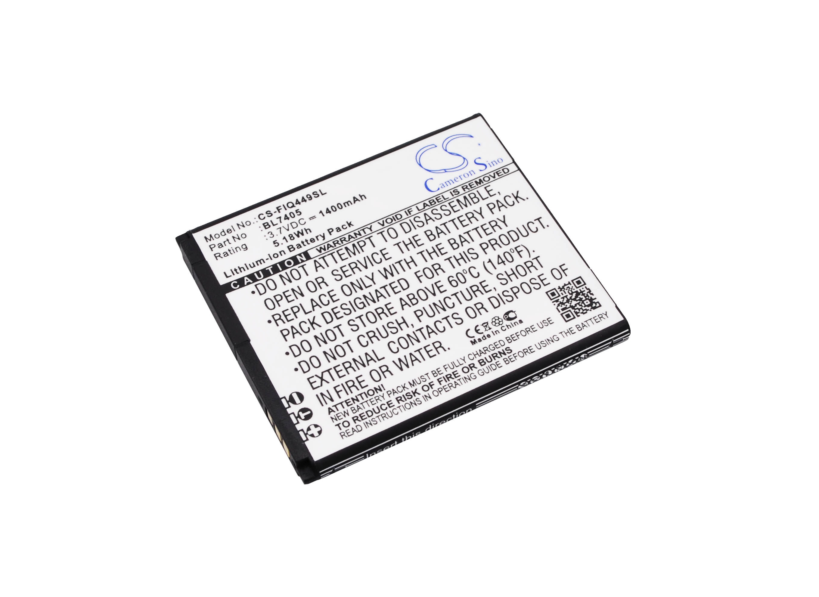 Batteri for SmartPhone, Mobil for Fly IQ449