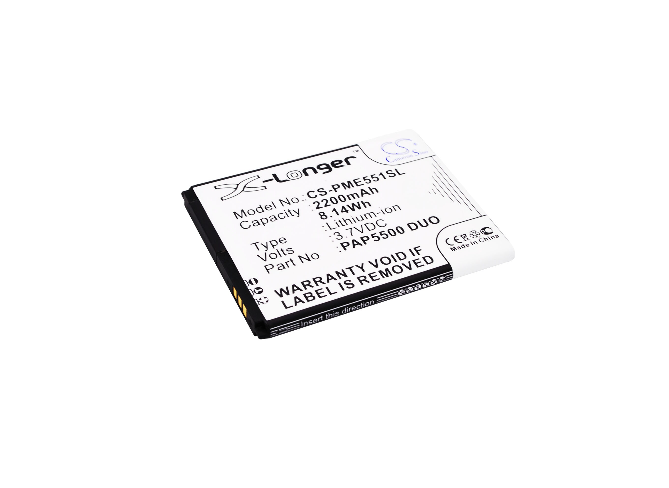 Batteri for SmartPhone, Mobil for Prestigio MultiPhone 5500 Duo