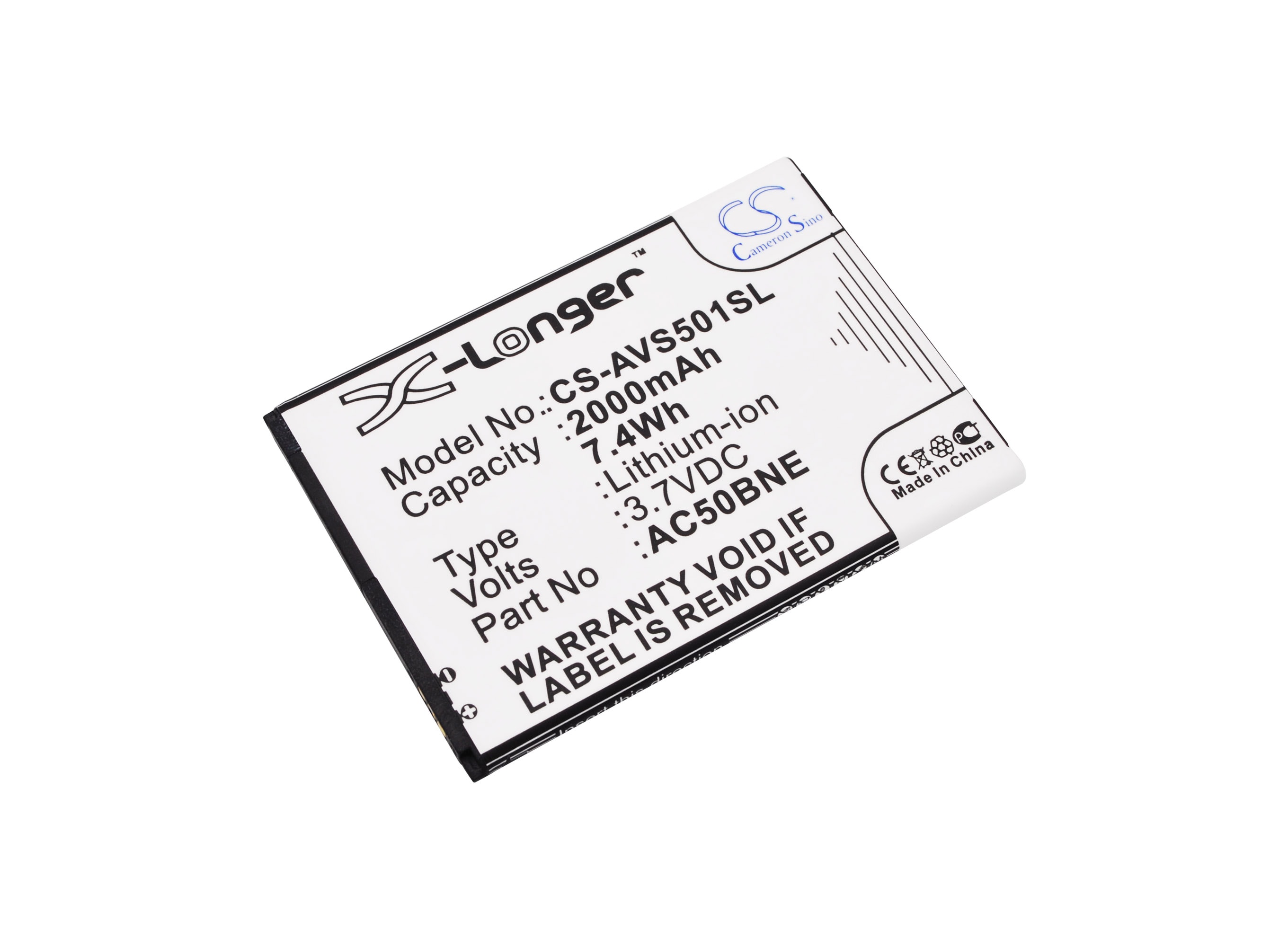 Batteri for smarttelefon, mobil for Archos Neon 50b, 50b Neon