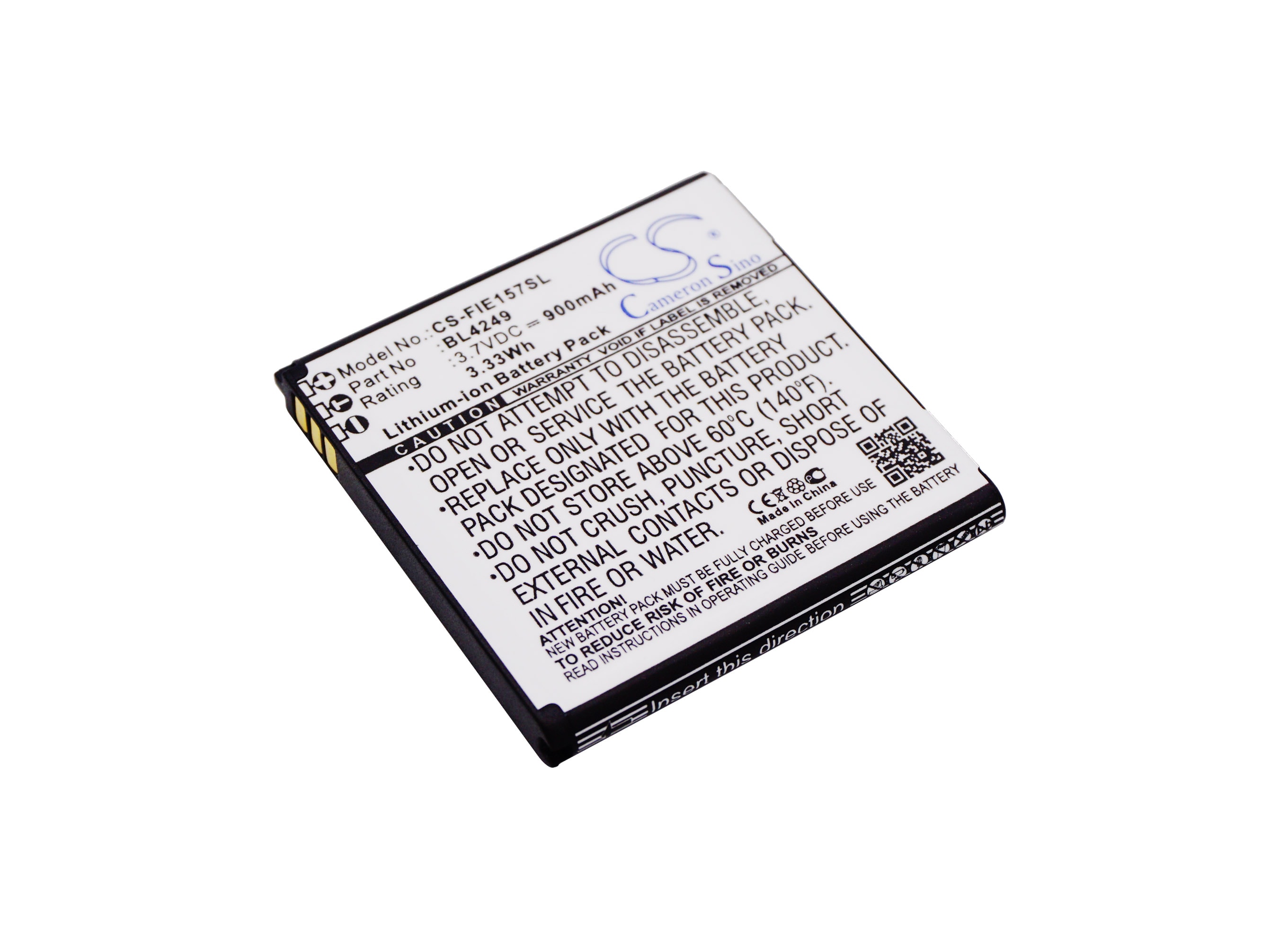Batteri for SmartPhone, mobil for Fly E157, E145TV