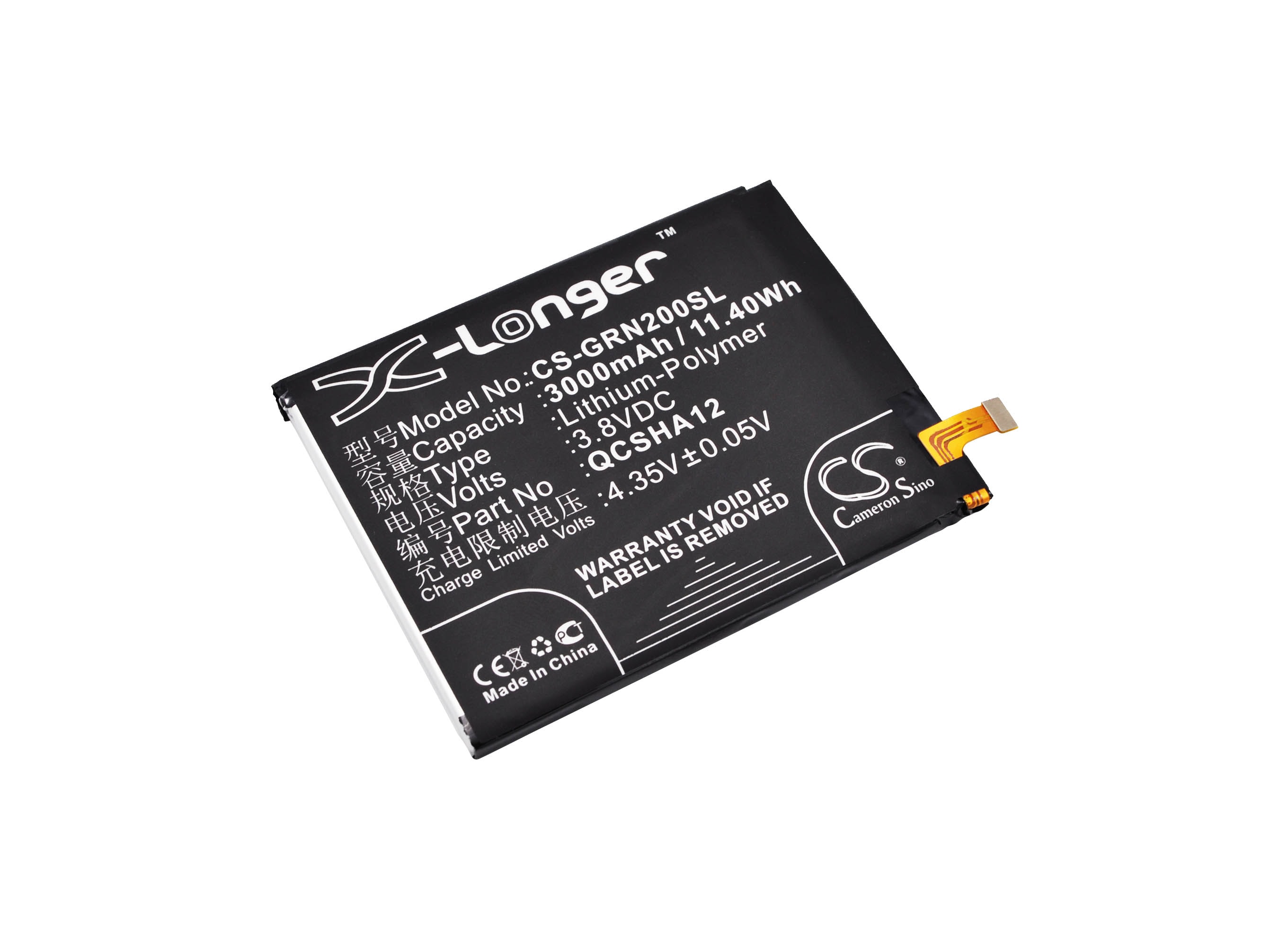 Batteri for SmartPhone, Mobil for Green Orange N2, JL610