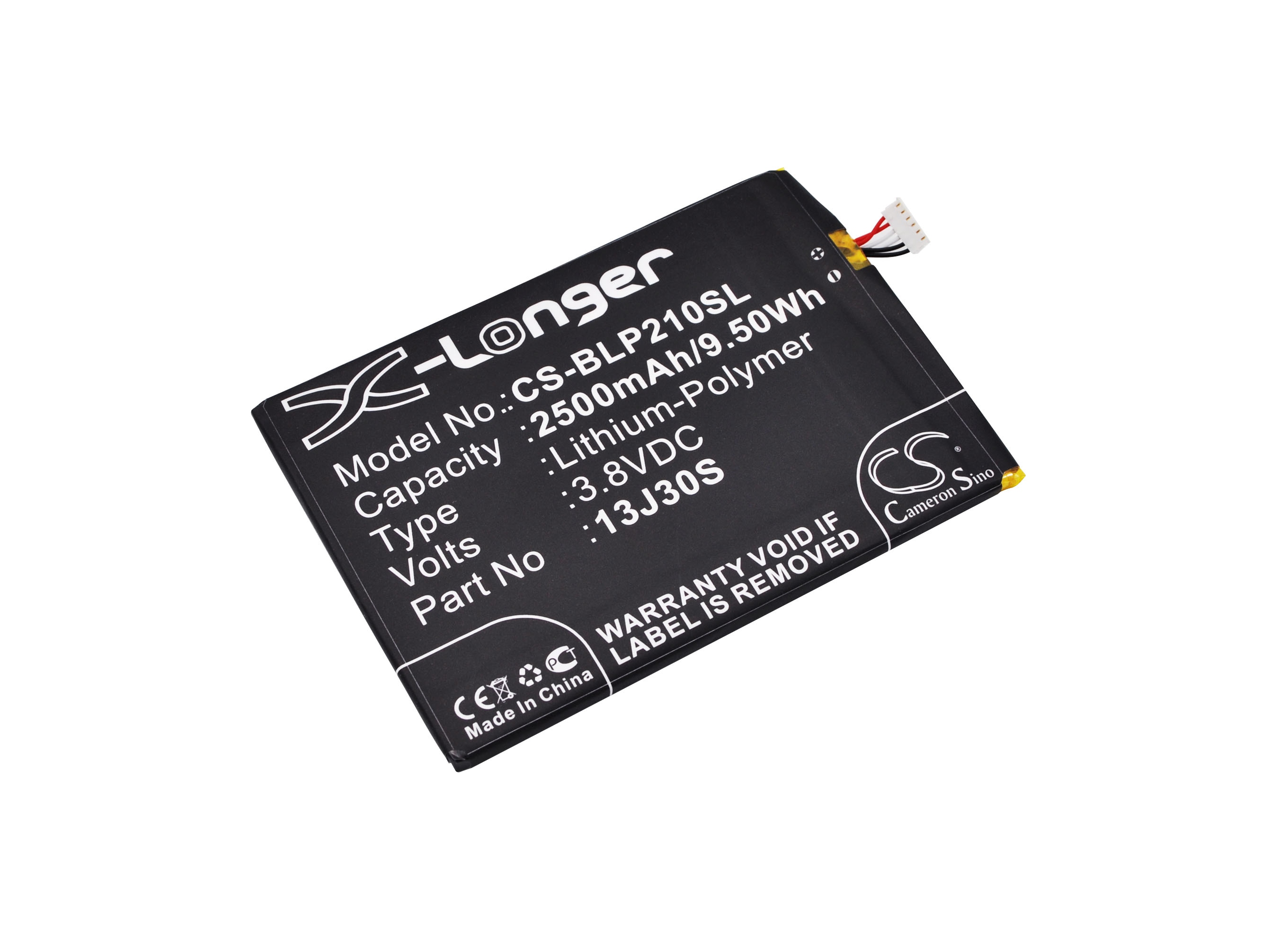 Batteri til smarttelefon, mobil for BLU Life Pro, L210a, L210i