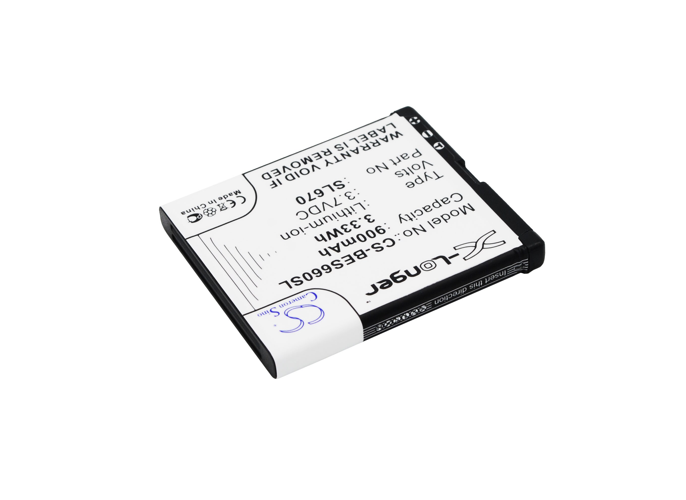 Batteri for SmartPhone, mobil for Bea-phone SL660, SL652A, SL652AF etc.