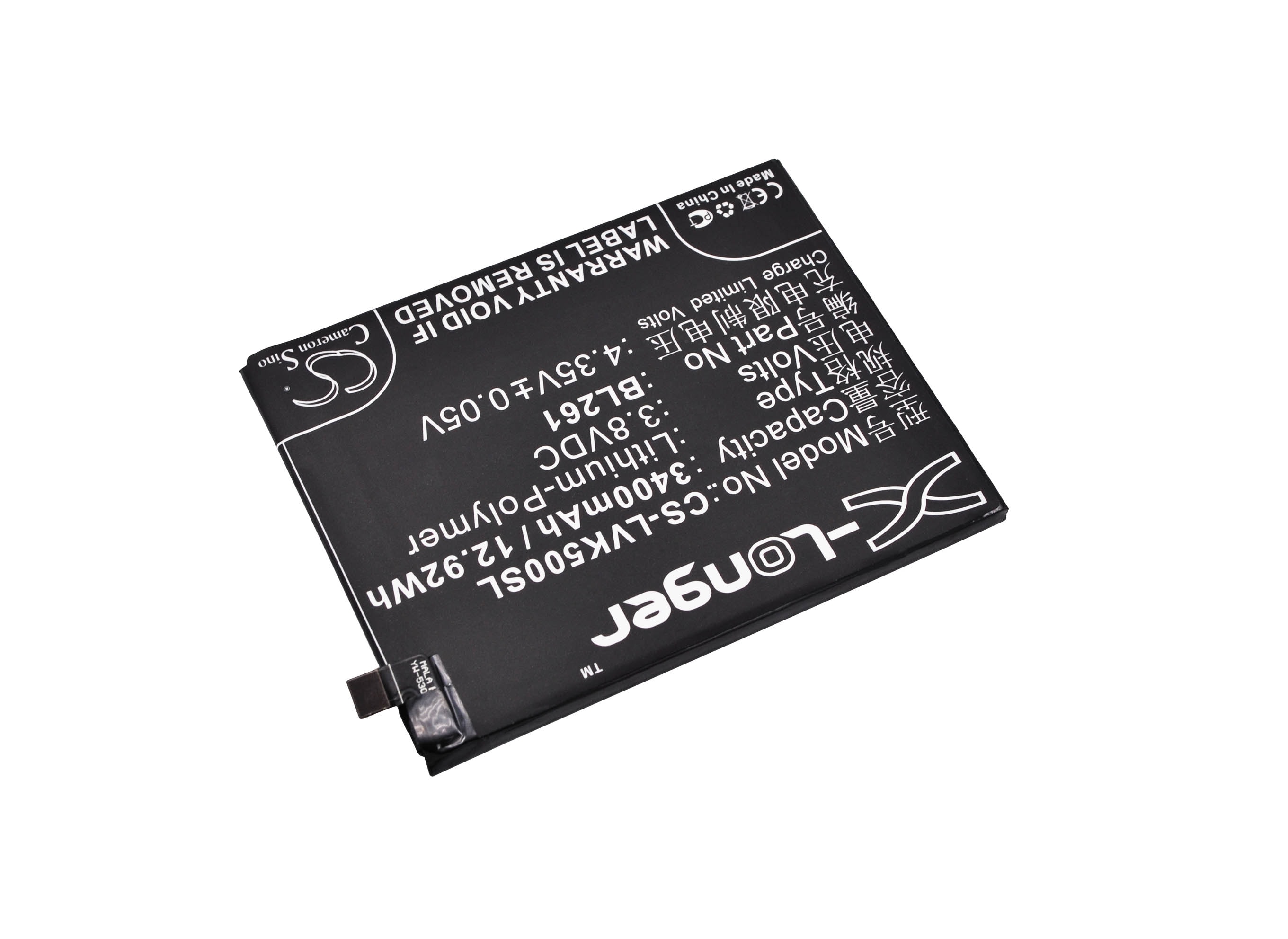 Batteri for SmartPhone, Mobil for Lenovo K5 Note, K52t38 og andre.