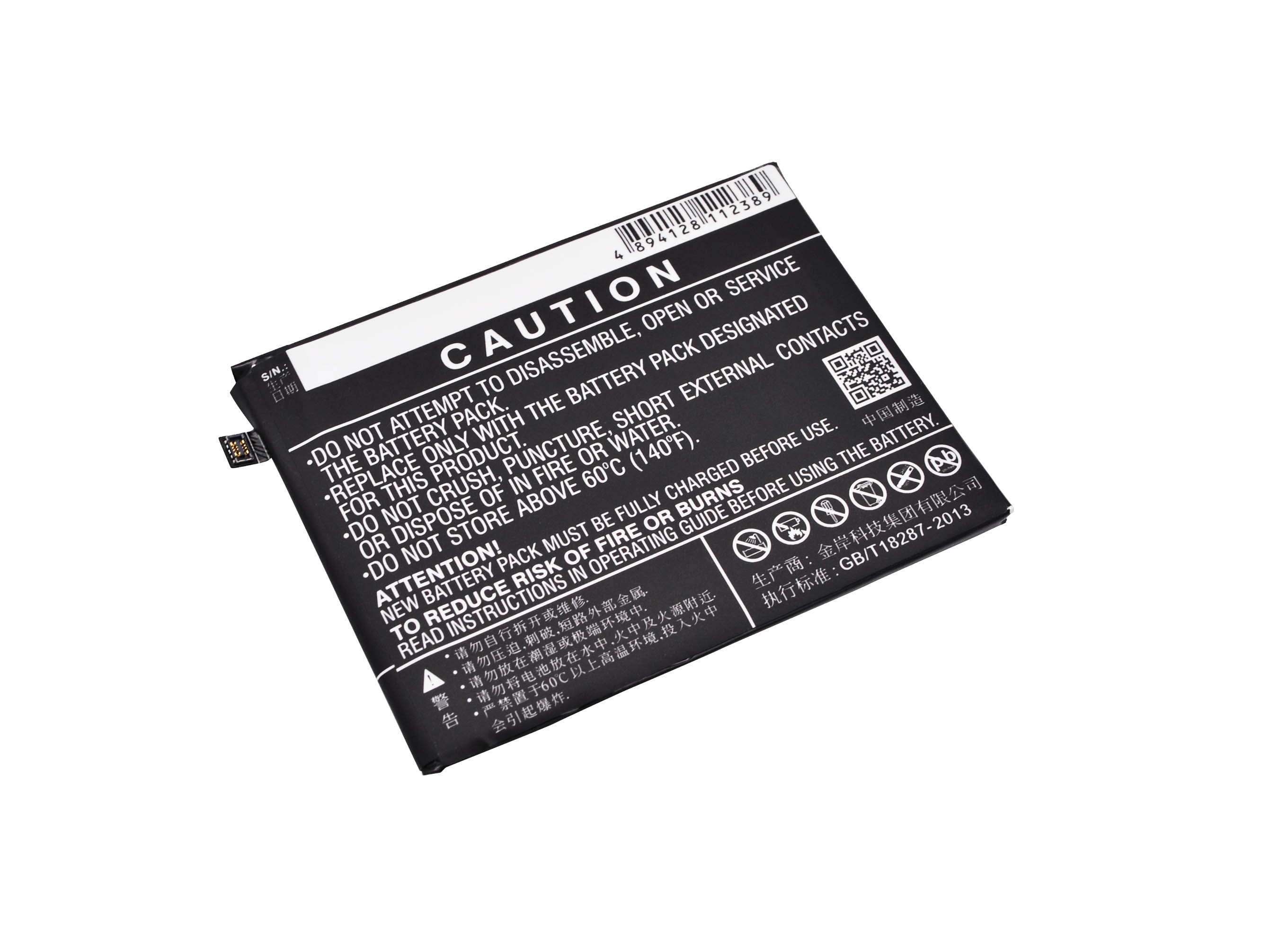 Batteri for SmartPhone, Mobil for Lenovo K5 Note, K52t38 og andre.