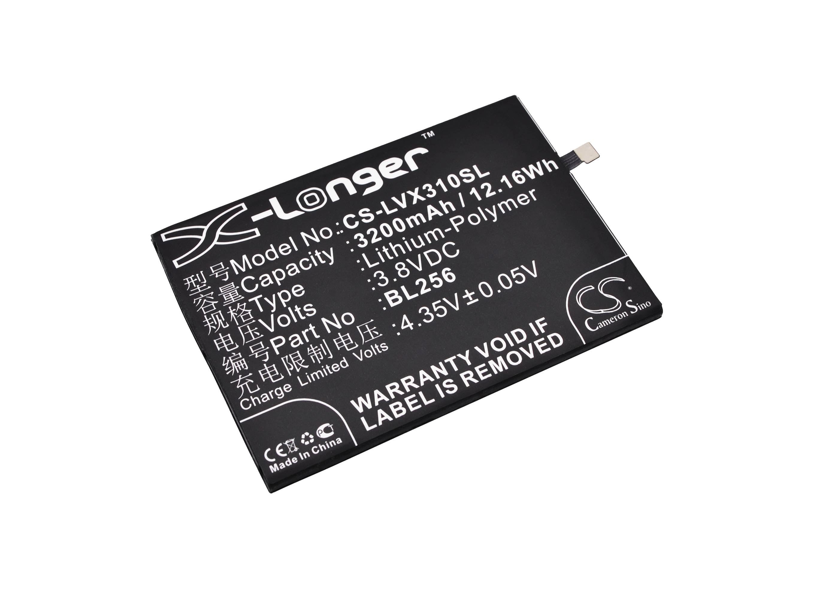 Batteri for SmartPhone, Mobil for Lenovo Vibe X3 Lite, PB1-750N, K51c78 og andre.