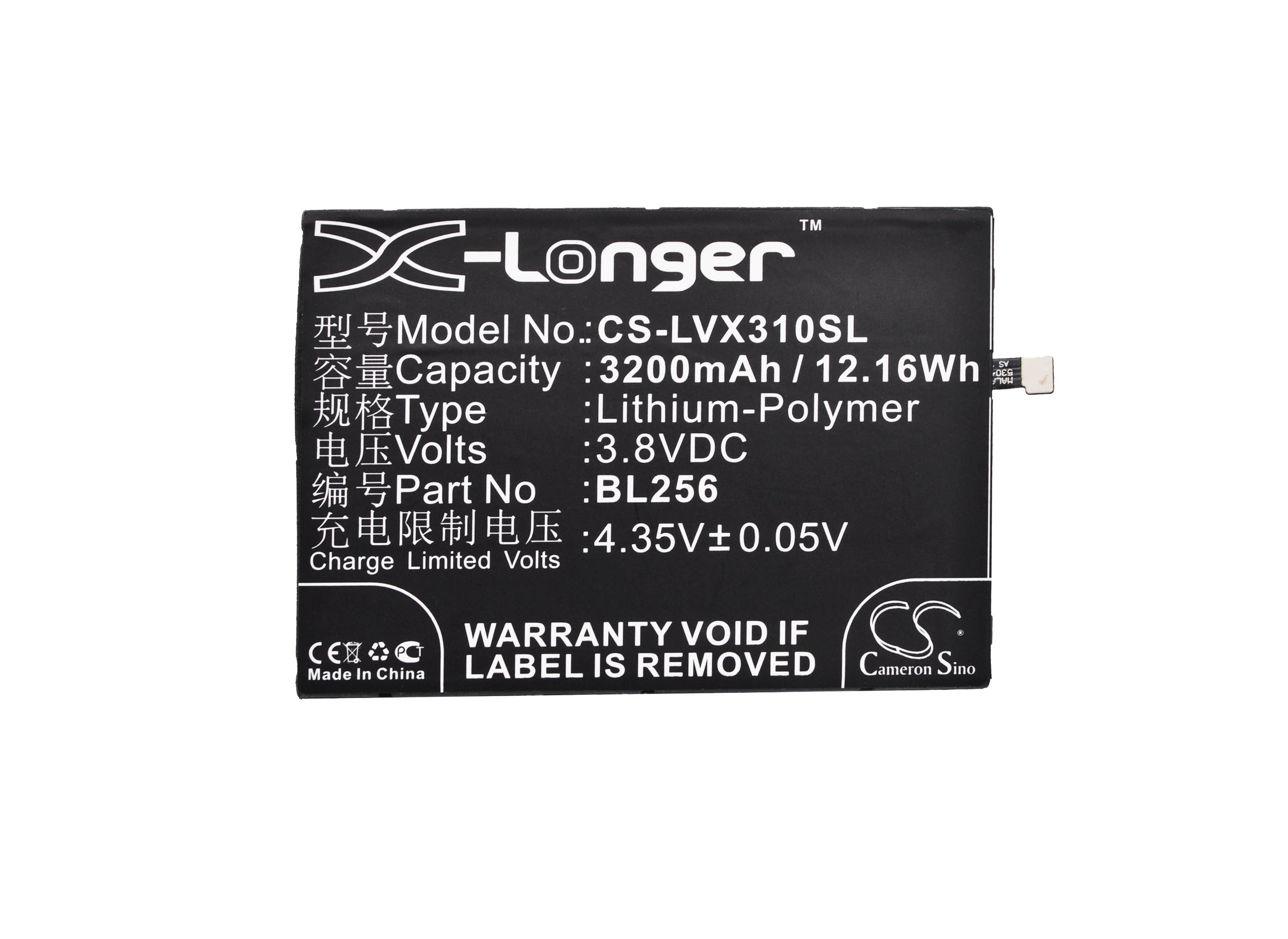 Batteri for SmartPhone, Mobil for Lenovo Vibe X3 Lite, PB1-750N, K51c78 og andre.